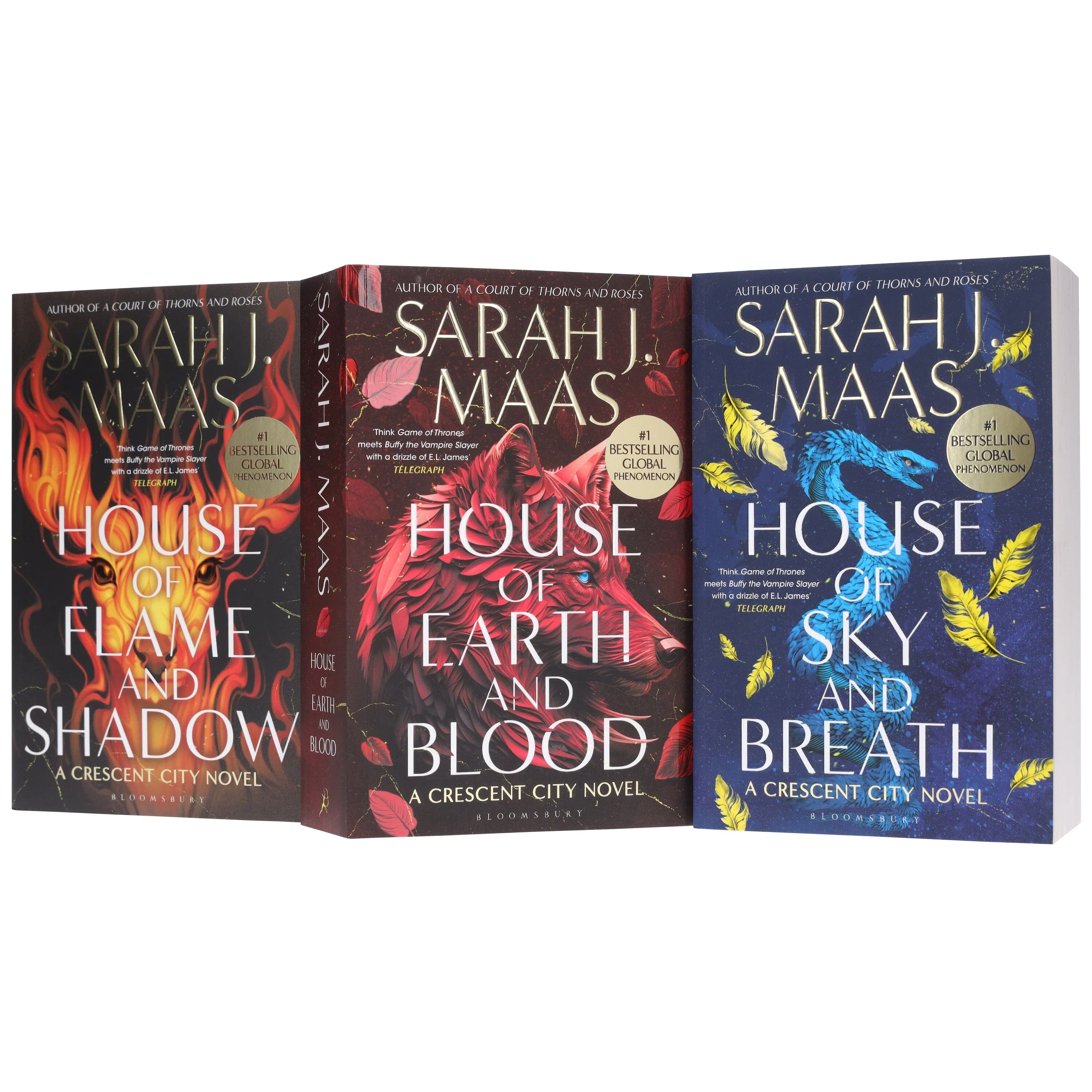 Crescent City Series by Sarah J. Maas 3 Books Collection Set - Fiction - Paperback - Image 4