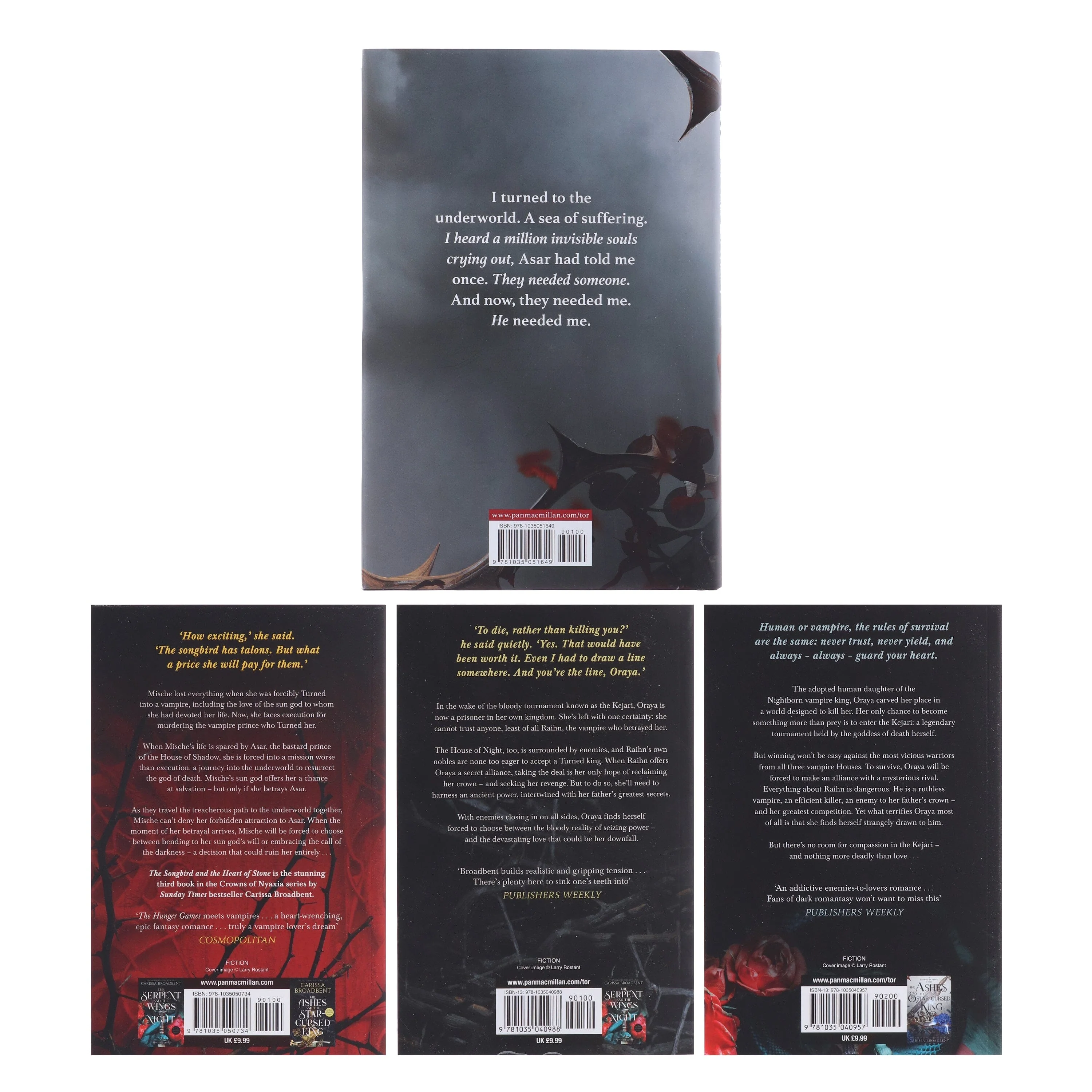 Crowns of Nyaxia Series By Carissa Broadbent 4 Books Collection Set - Fiction - Paperback/Hardback - Image 3