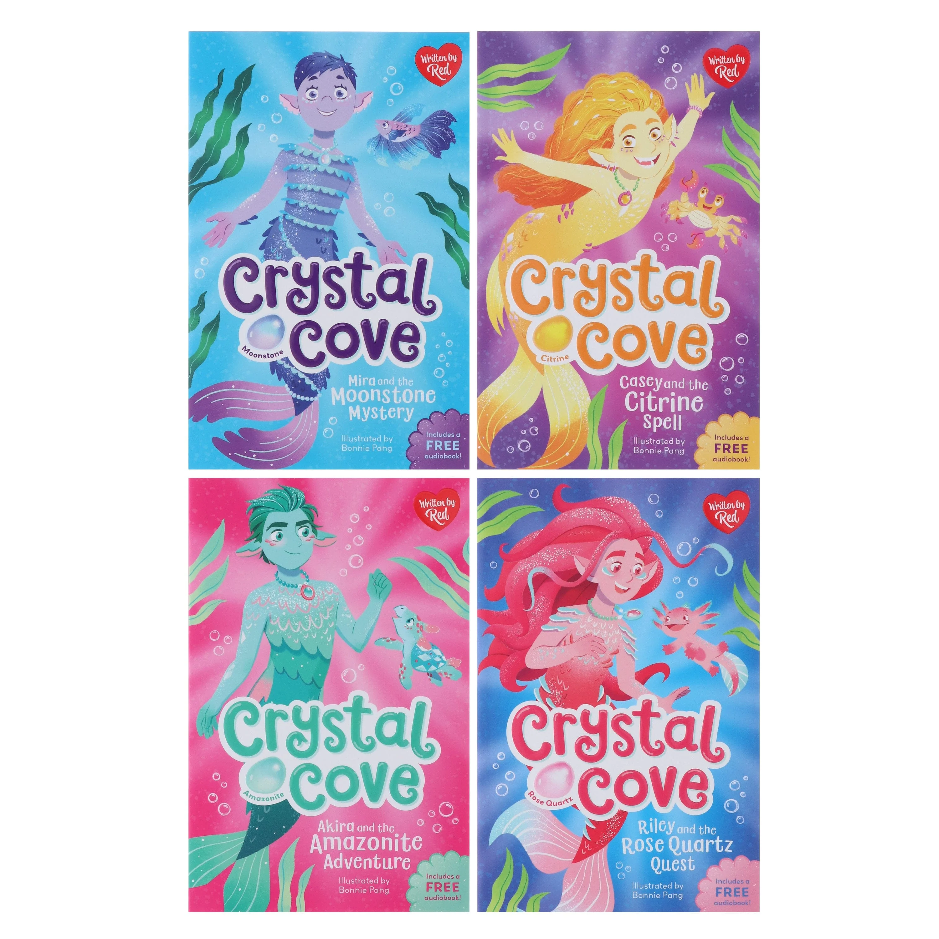 Crystal Cove Series by Red Illustrated 4 Books Collection Set - Ages 7-9 - Paperback - Image 2