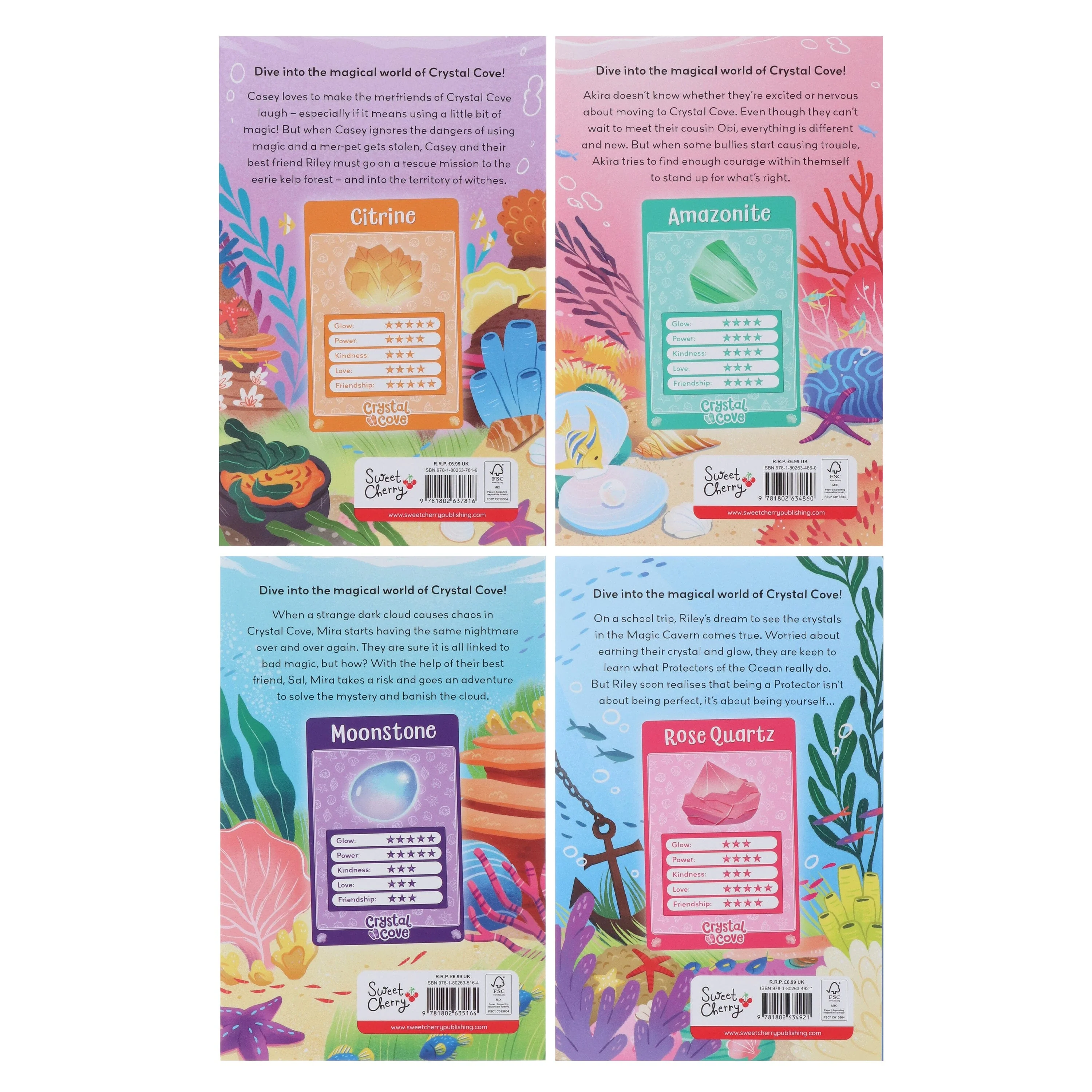 Crystal Cove Series by Red Illustrated 4 Books Collection Set - Ages 7-9 - Paperback - Image 3