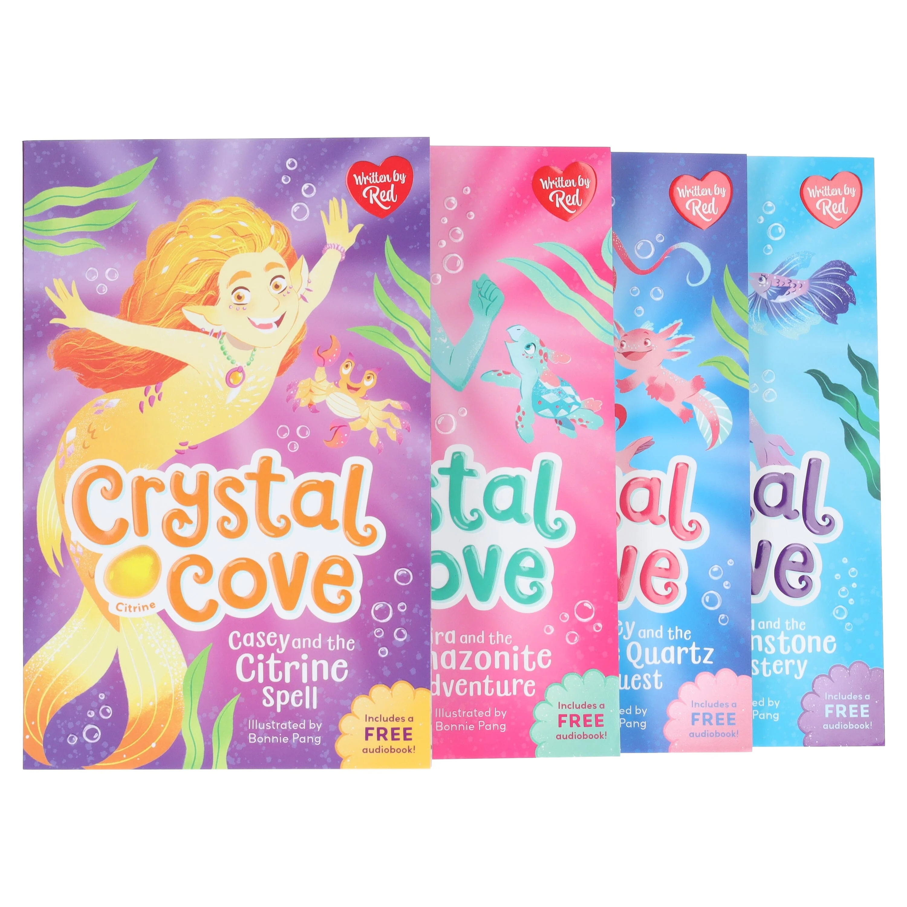 Crystal Cove Series by Red Illustrated 4 Books Collection Set - Ages 7-9 - Paperback - Image 4