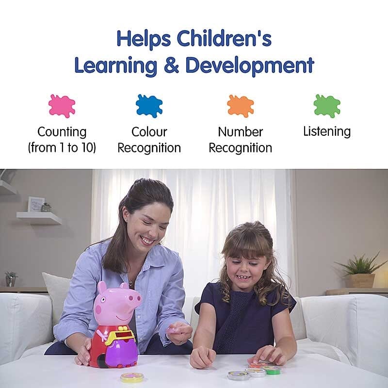 Damaged - Count With Peppa Pig: Counting, Numbers, Colours & More - Ages 2+ - Educational Toy - I 37 - Image 5