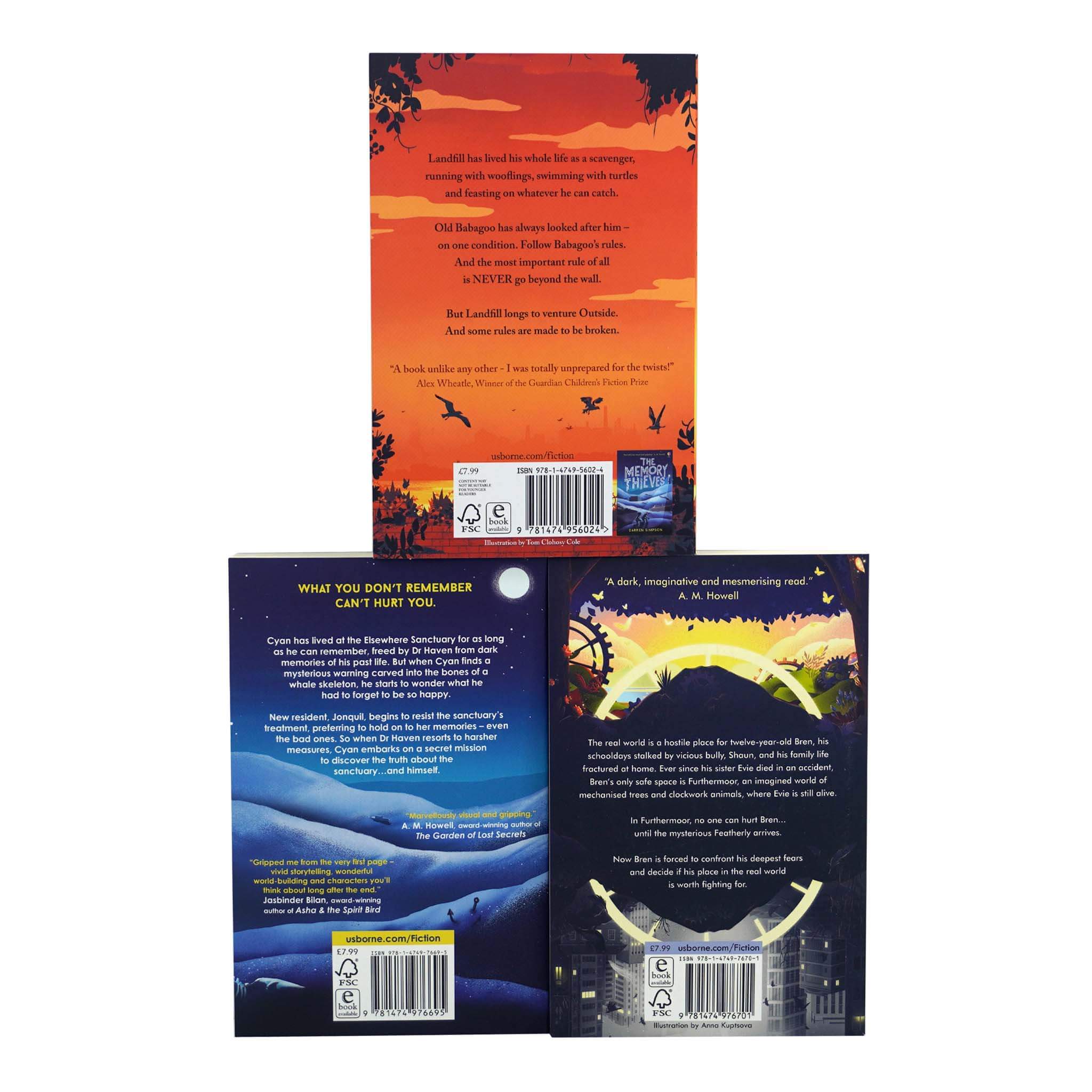 Damaged - Darren Simpson Collection 3 Books Set - Ages 10-14 - Paperback - I 41 - Image 2
