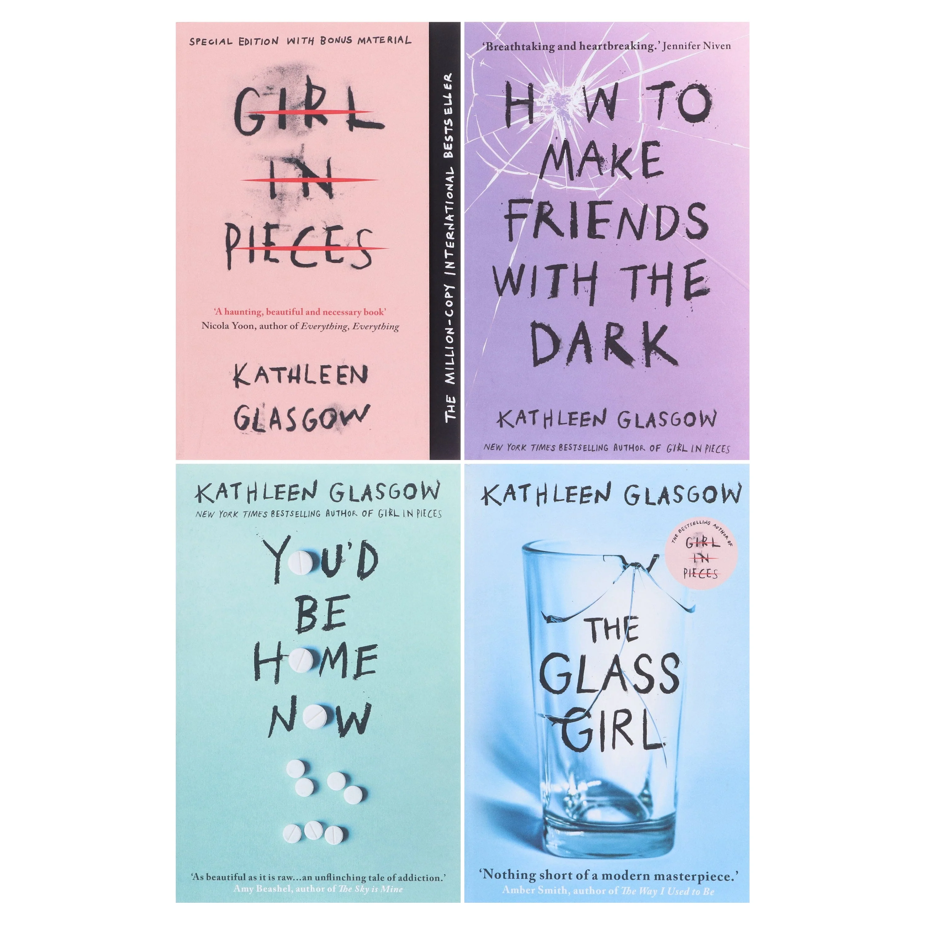 Damaged - Kathleen Glasgow 4 Books Collection Set - Ages 13-18 - Paperback - I 55 - Image 2