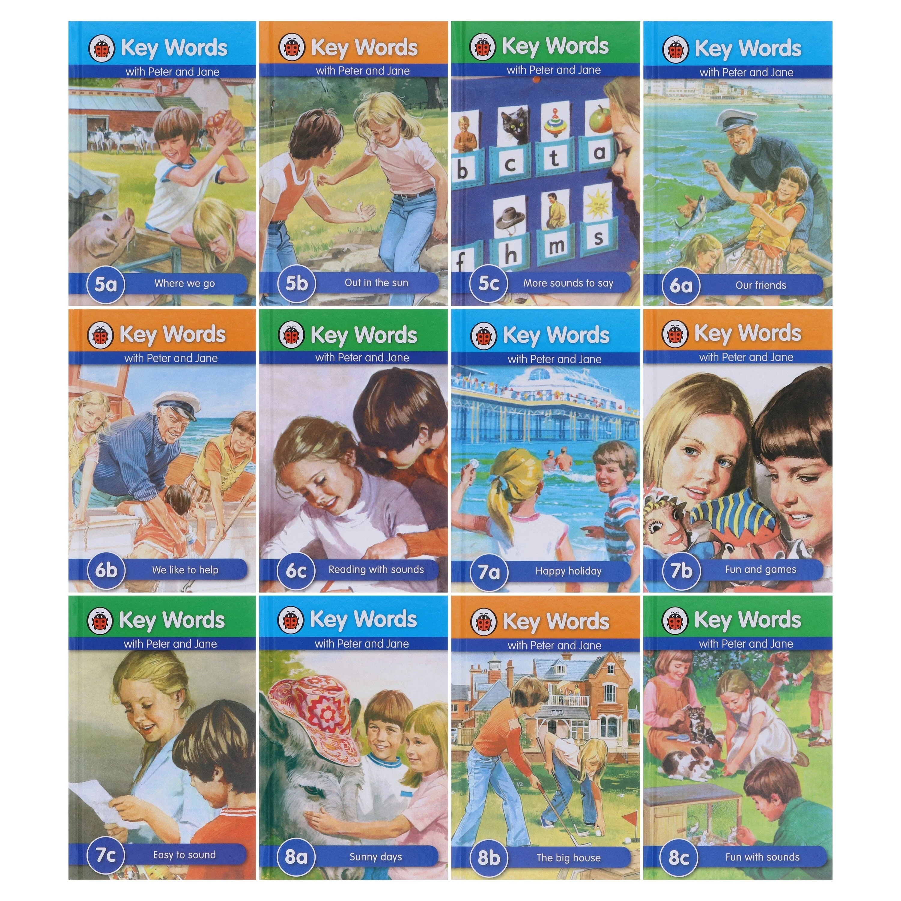 Damaged - Ladybird Key Words with Peter and Jane 36 Books Collection Set - Ages 5-7 - Hardback - I 41 - Image 2