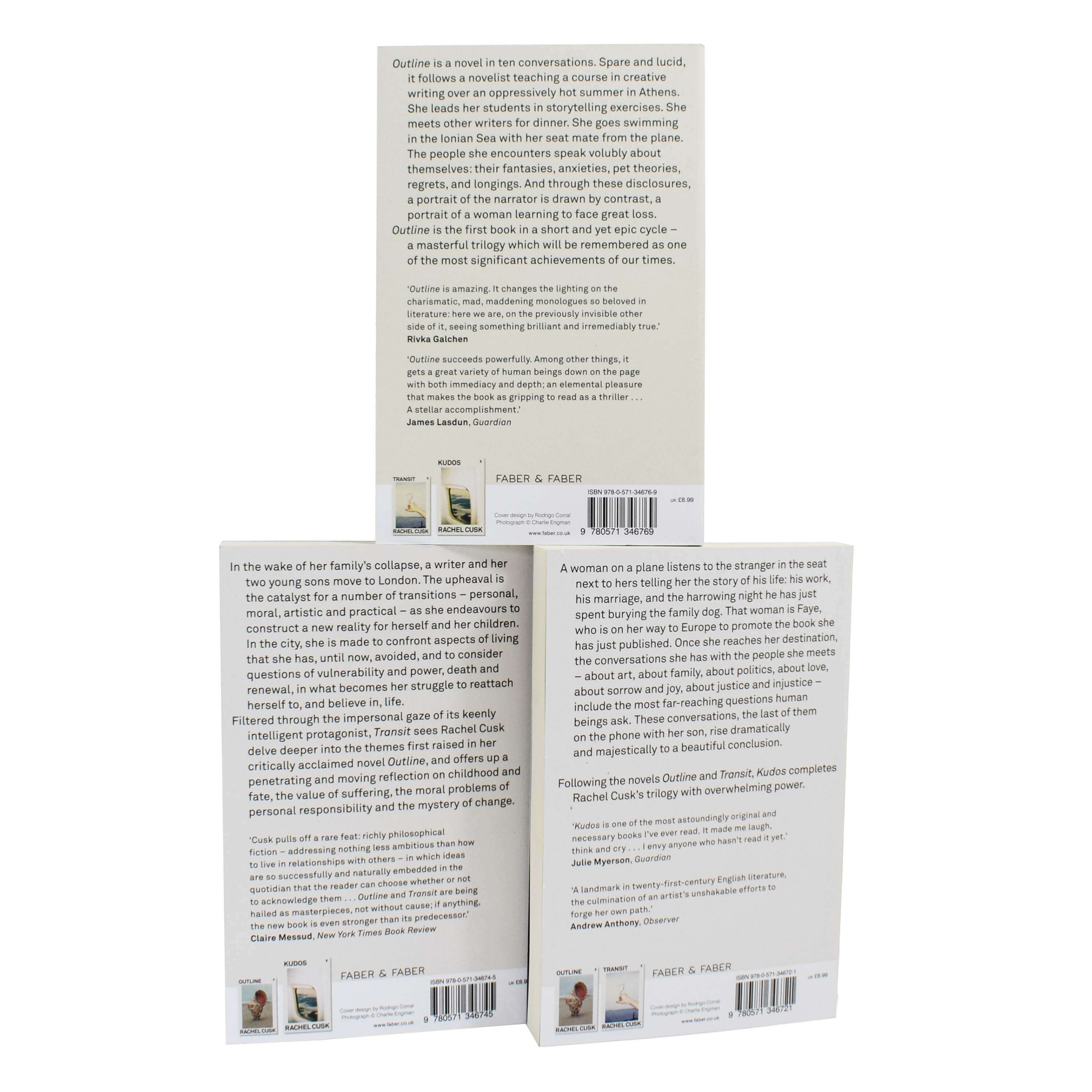 Damaged - Outline Trilogy by Rachel Cusk 3 Books Collection Set - Fiction - Paperback - I 37 - Image 2