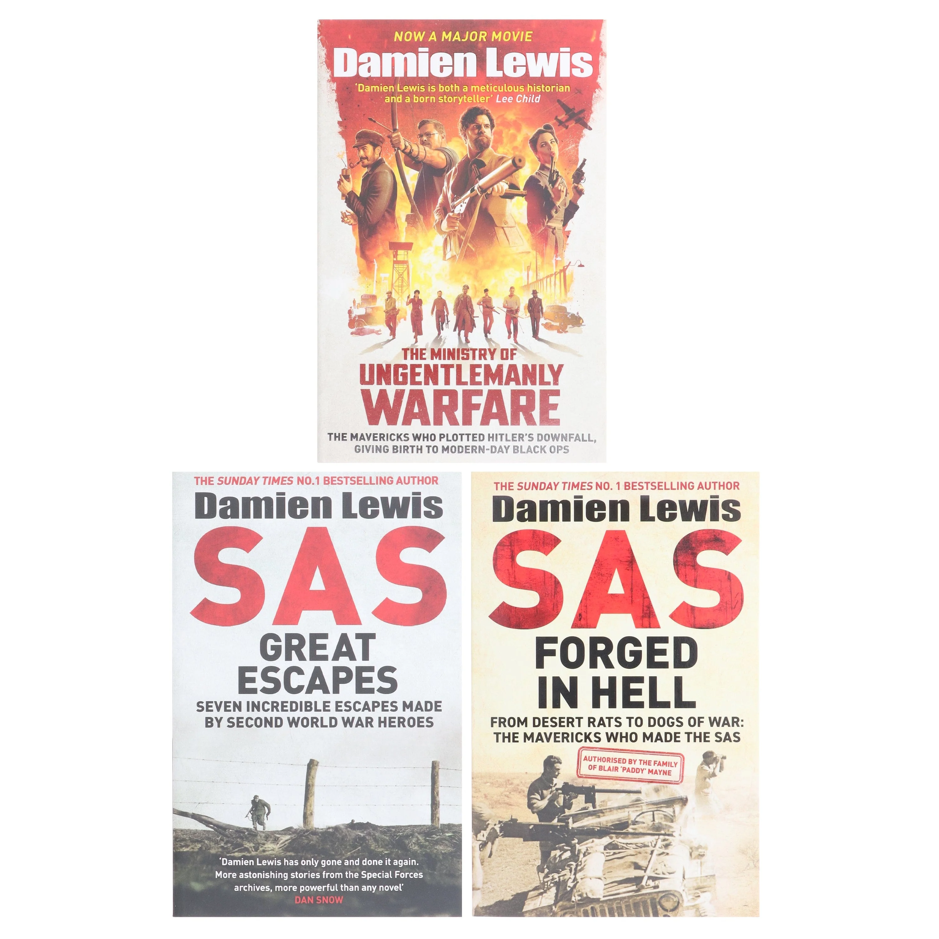Damien Lewis’s World War II Collection 3 Books Set - Non Fiction - Paperback - Image 2