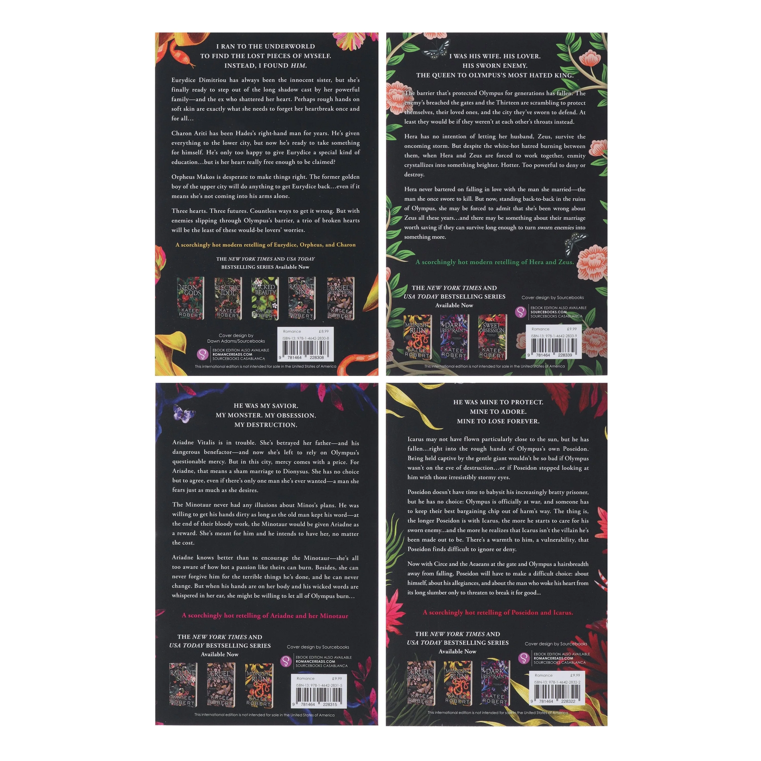 Dark Olympus Series (Book 6-9) By Katee Robert 4 Books Collection Set - Fiction - Paperback - Image 3