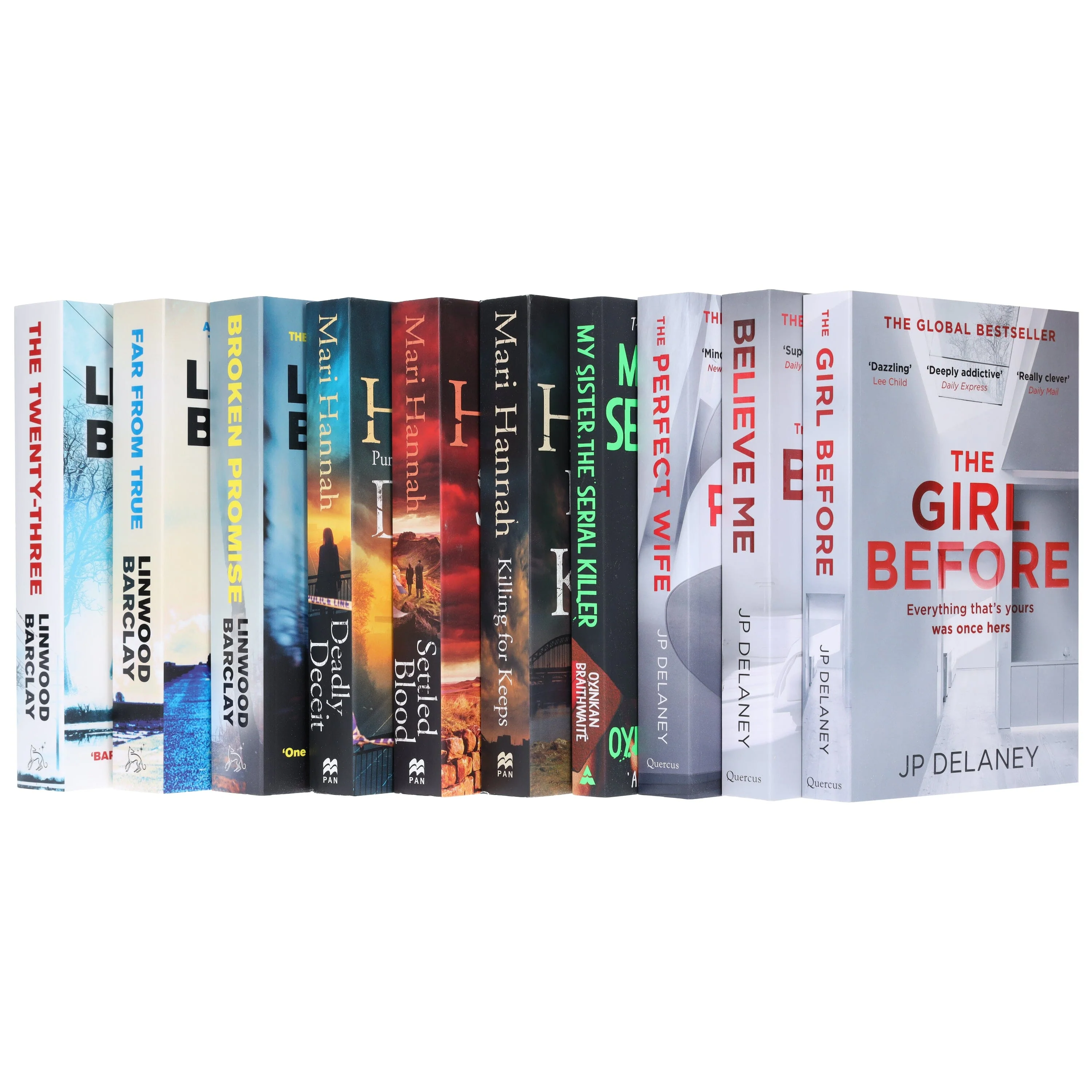 Dark Thriller & Suspense Bundle 10 Books Collection Set - Fiction - Paperback - Image 4