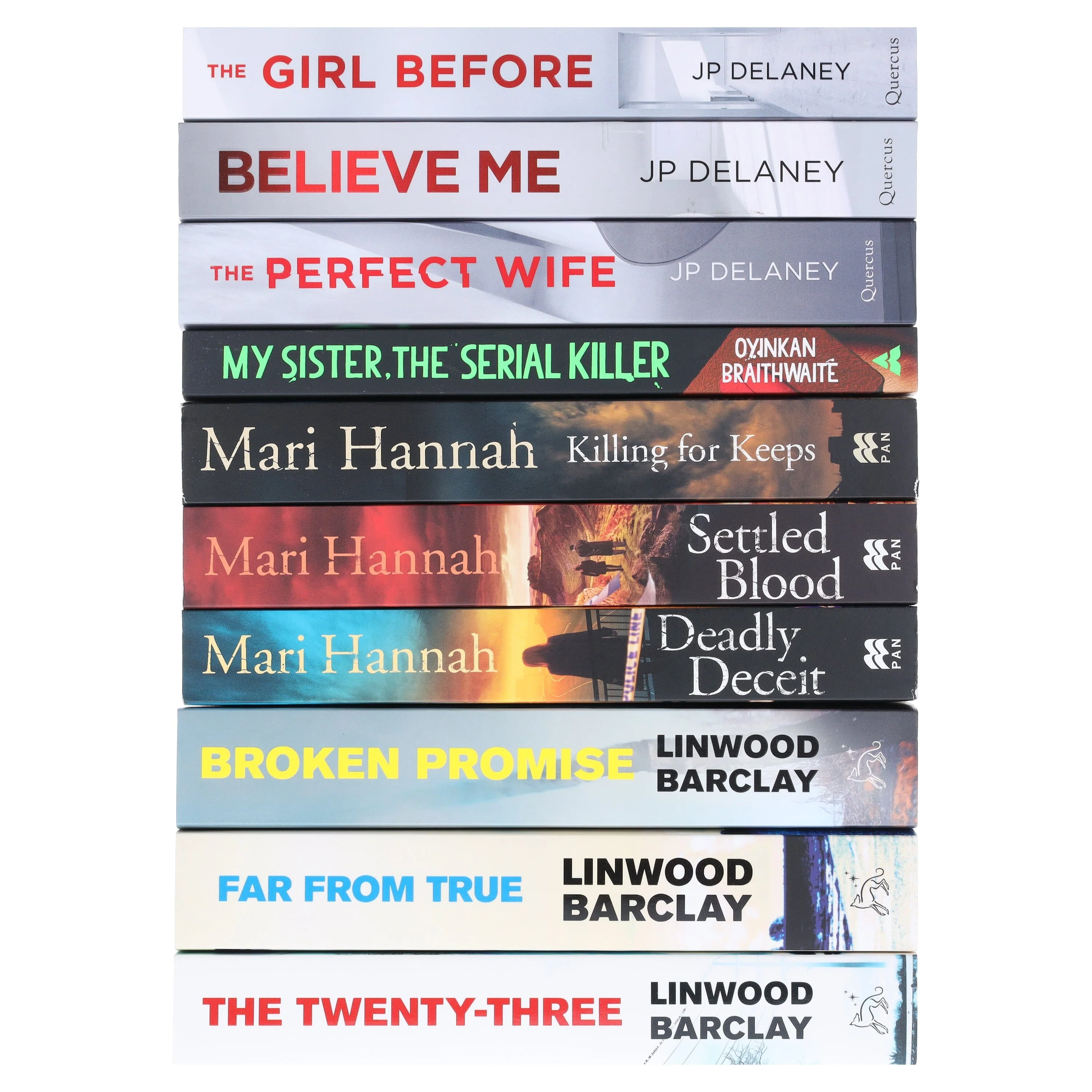 Dark Thriller & Suspense Bundle 10 Books Collection Set - Fiction - Paperback - Image 5
