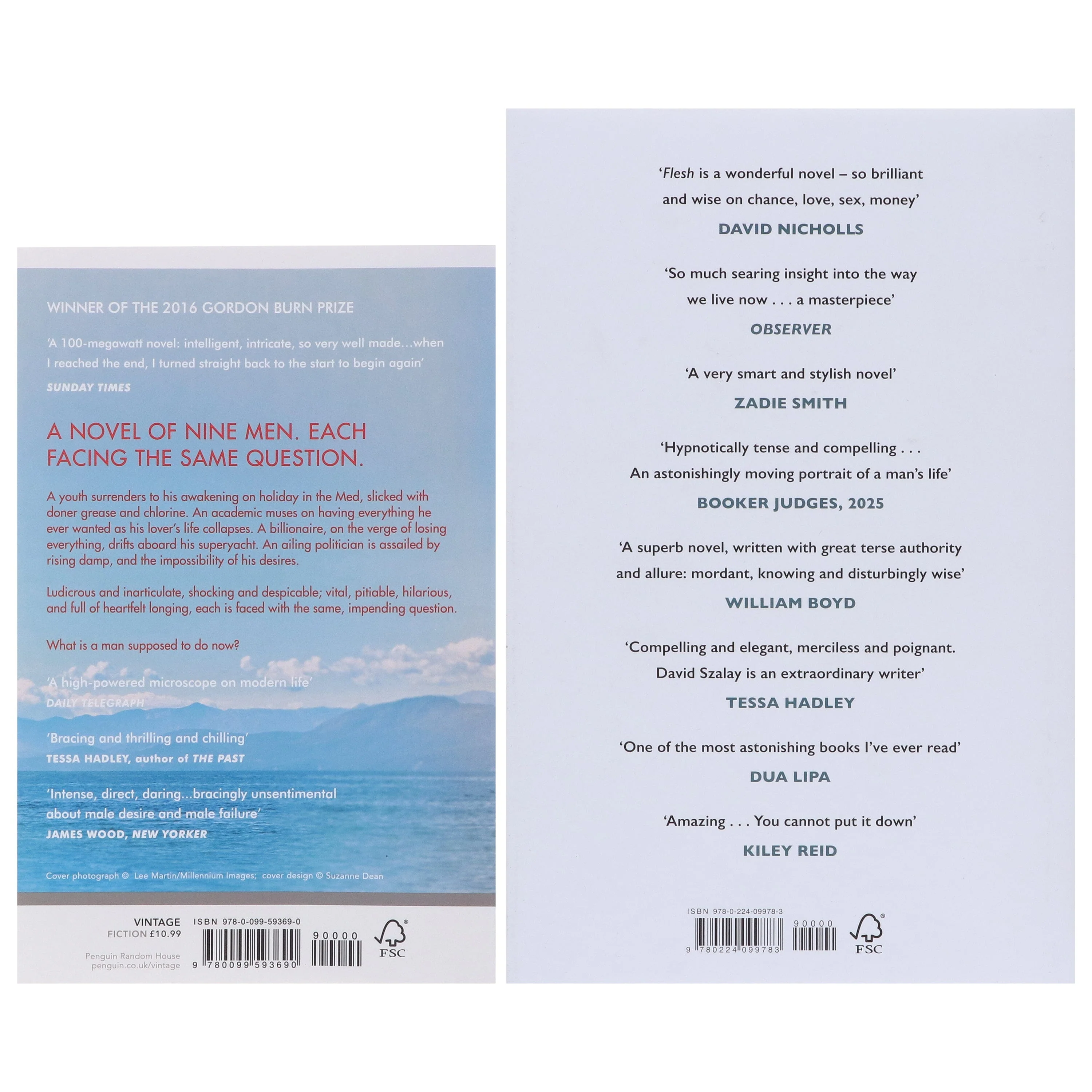 David Szalay Collection (All That Man Is & Flesh) 2 Books Set - Fiction - Paperback/Hardback - Image 3