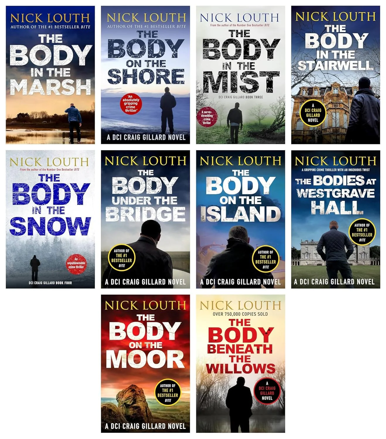 DCI Craig Gillard Crime Thrillers by Nick Louth 10 Books Collection Set - Fiction - Paperback - Image 2