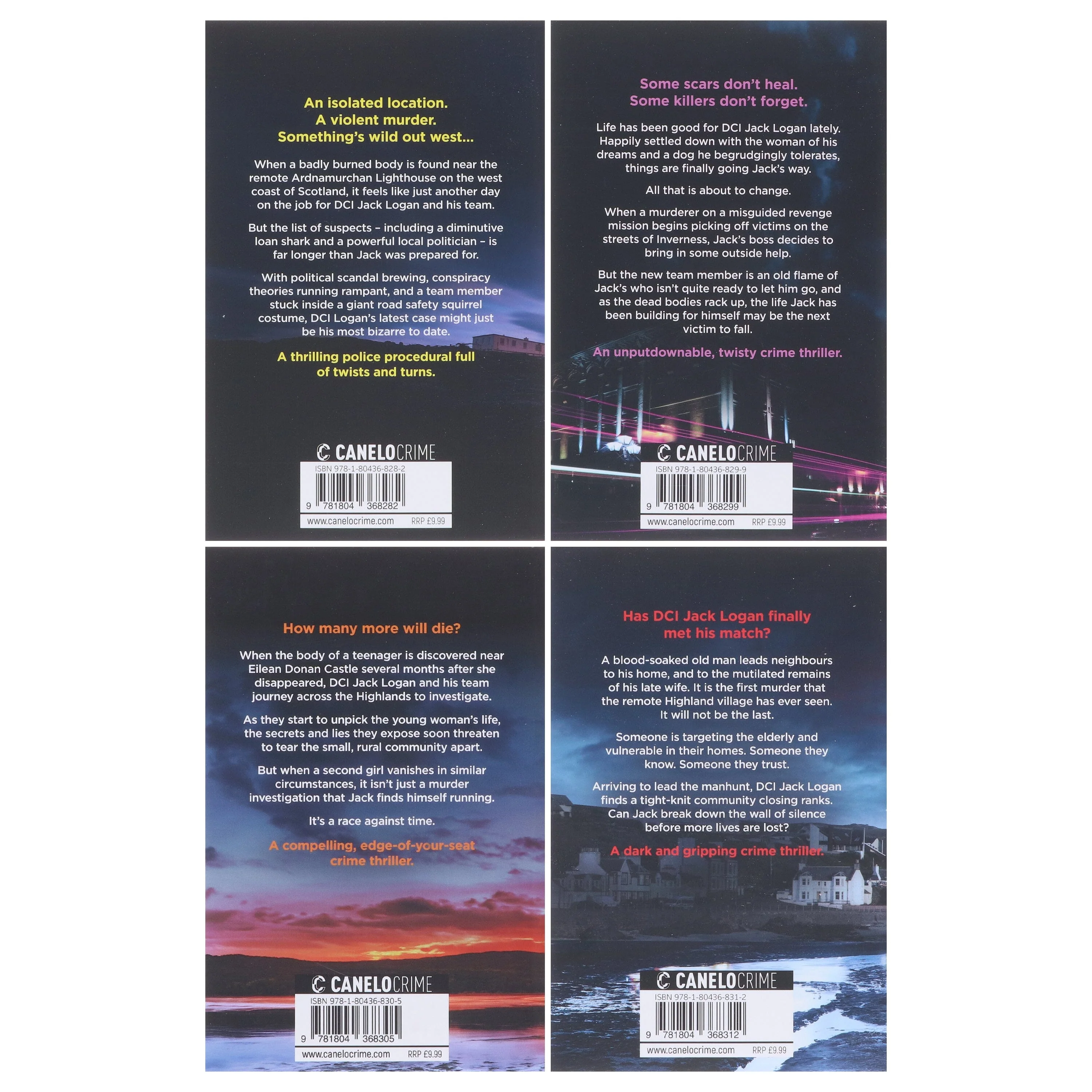 DCI Logan Crime Thrillers (Book 13-16) by JD Kirk 4 Books Collection Set - Fiction - Paperback - Image 3