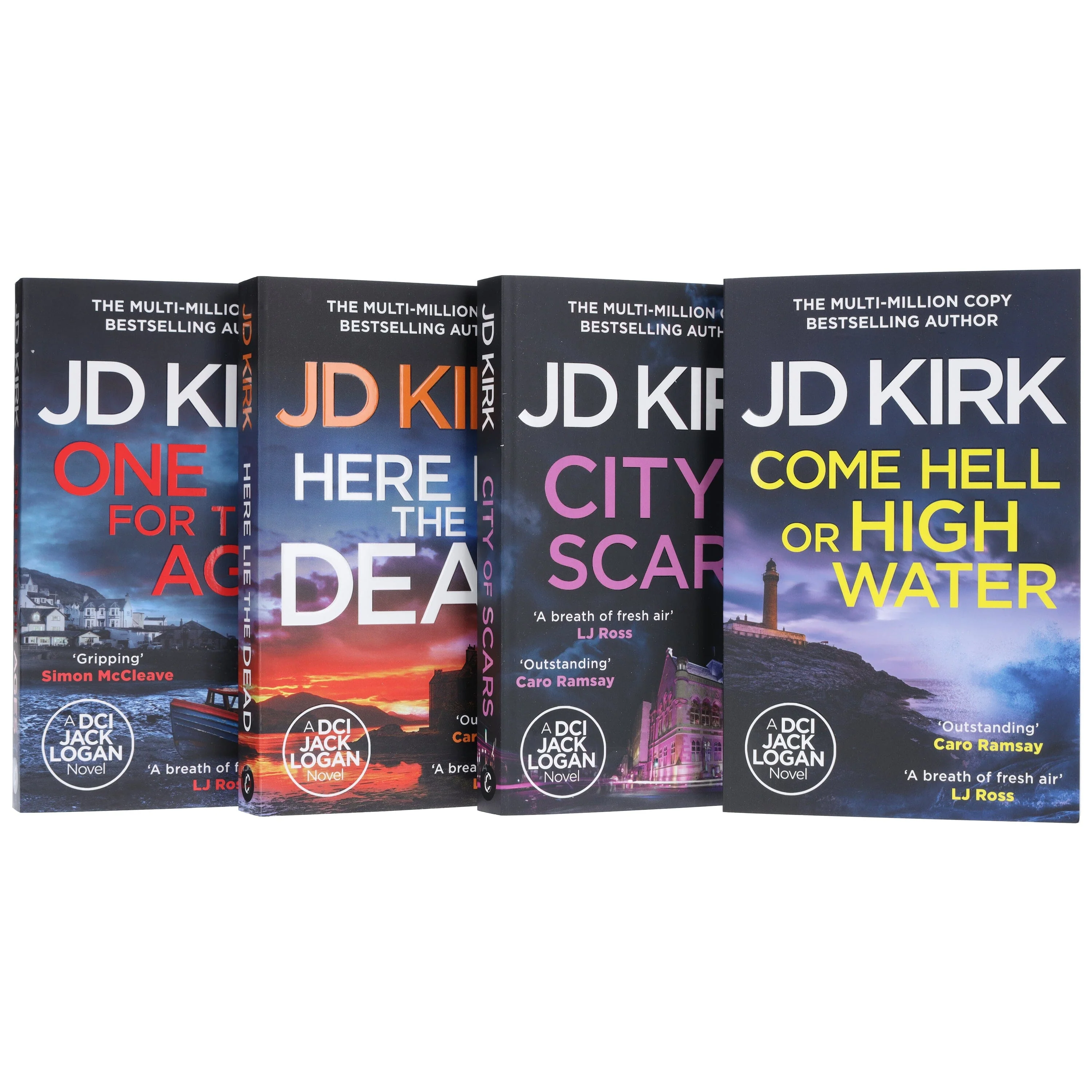 DCI Logan Crime Thrillers (Book 13-16) by JD Kirk 4 Books Collection Set - Fiction - Paperback - Image 4