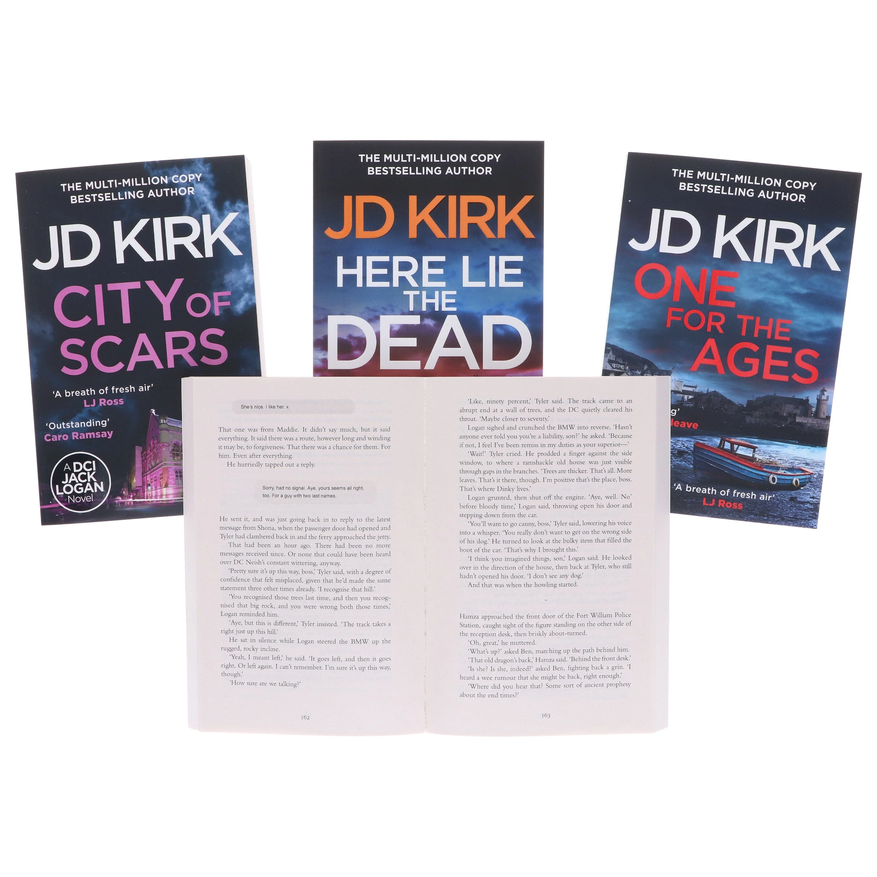 DCI Logan Crime Thrillers (Book 13-16) by JD Kirk 4 Books Collection Set - Fiction - Paperback - Image 7
