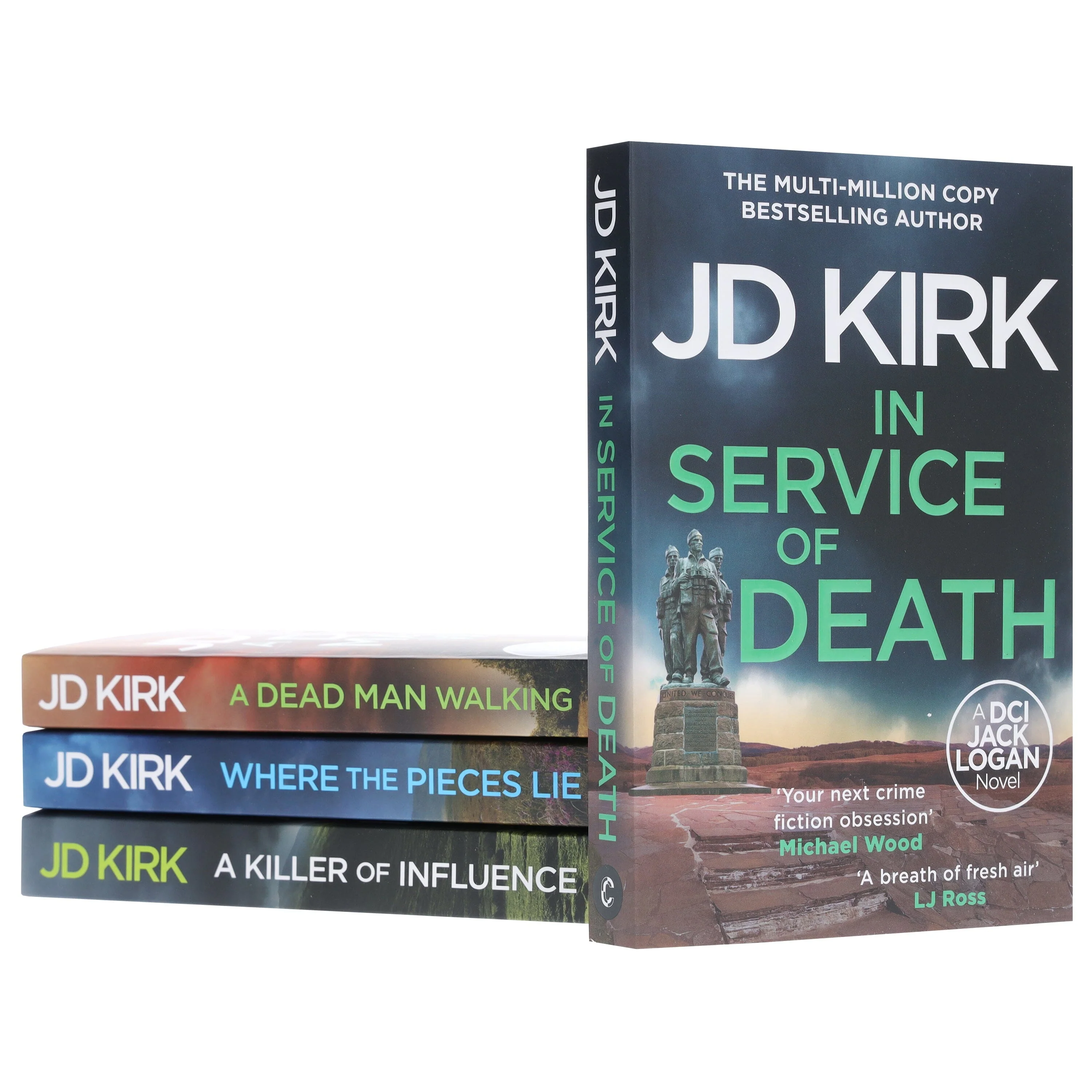 DCI Logan Crime Thrillers (Book 17-20) by JD Kirk 4 Books Collection Set - Fiction - Paperback - Image 5
