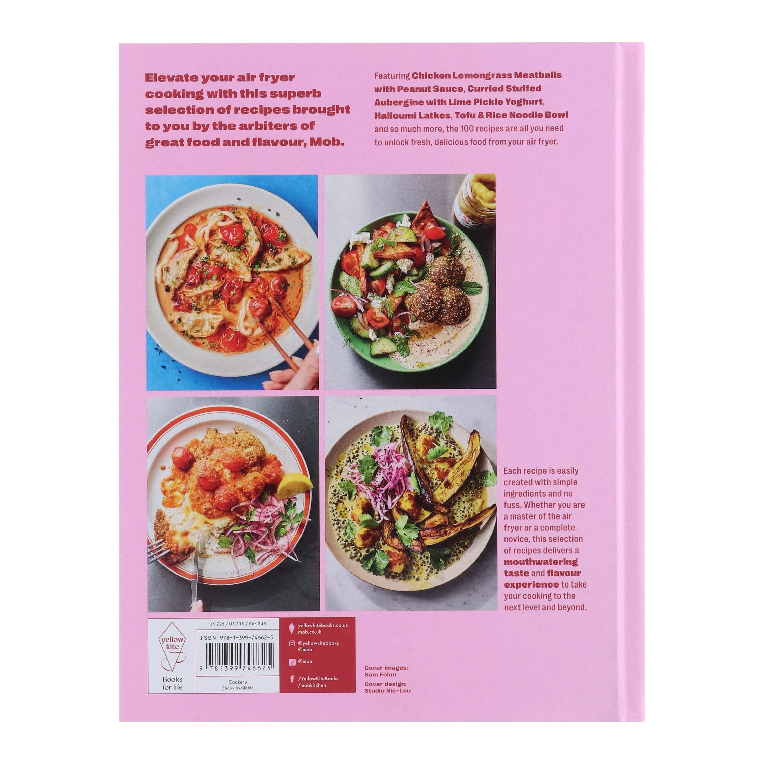 Delicious Air Fryer by Mob: 100 tasty and healthy recipes - Non Fiction - Hardback - Image 3