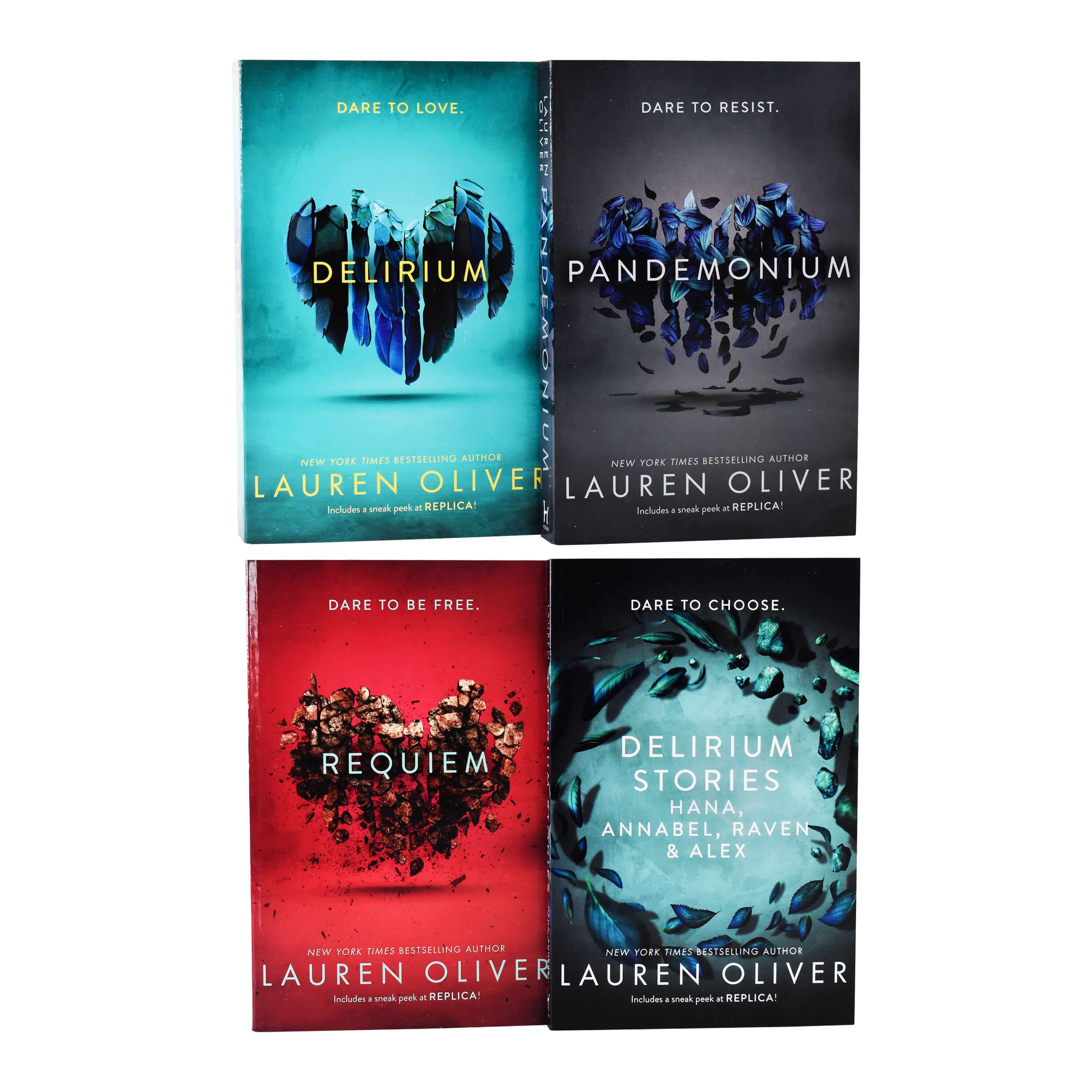 Damaged - Delirium: The Complete 4 Books Collection By Lauren Oliver - Young Adult - Paperback - T 55 - Image 2