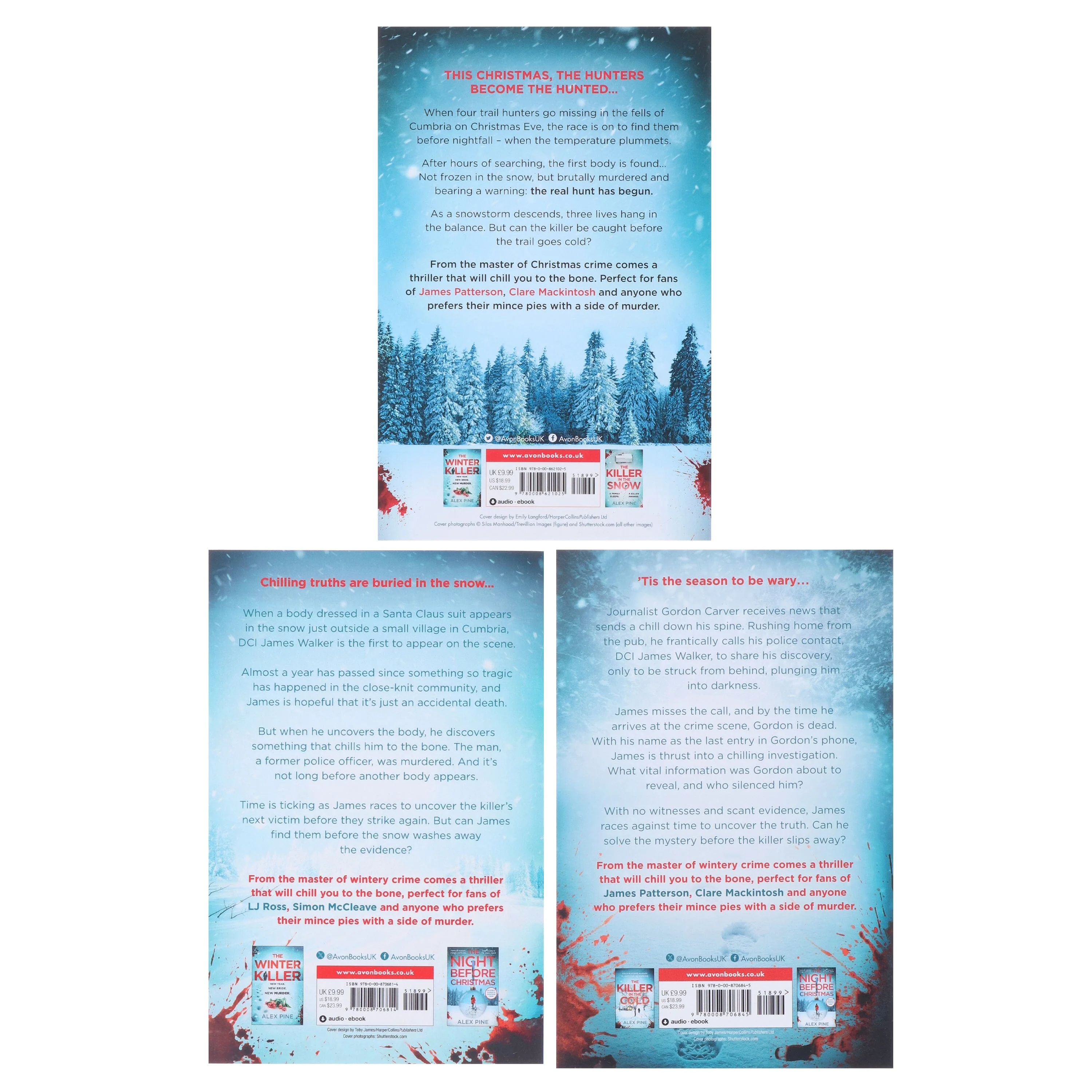 DI James Walker Series (Book 4-6) by Alex Pine 3 Books Collection Set - Fiction - Paperback - Image 3