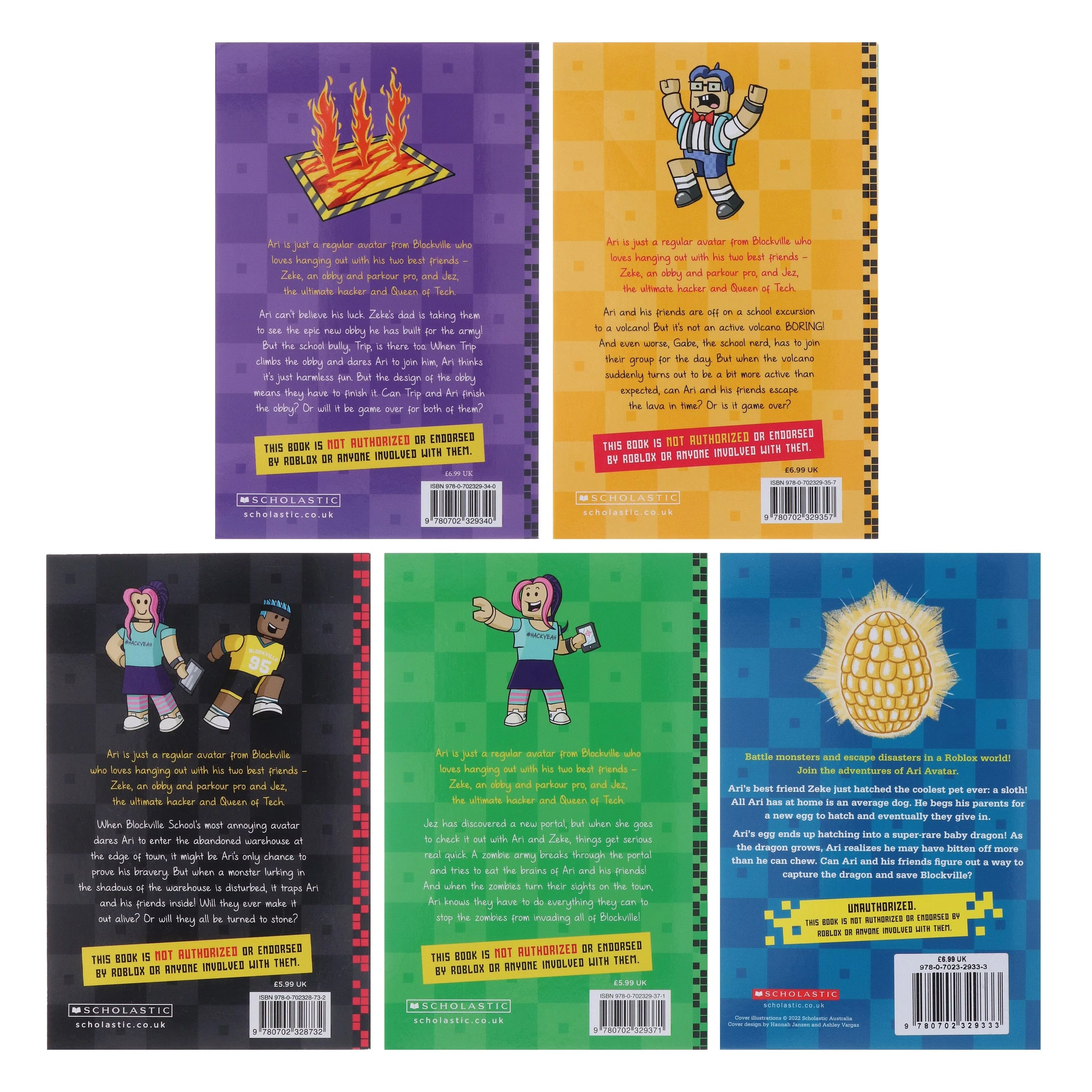 Diary of a Roblox Pro by Ari Avatar 5 Books Collection Set - Ages 7-12 - Paperback - Image 3