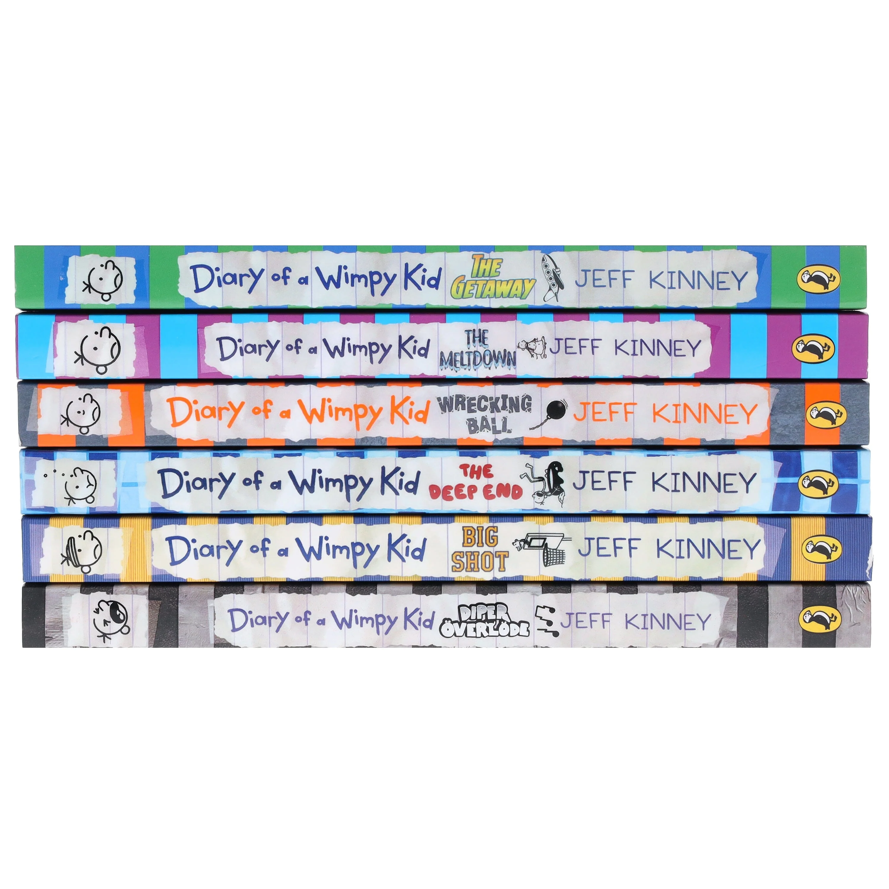 Diary of a Wimpy Kid (Book 12-17) by Jeff Kinney: 6 Books Collection Set - Ages 7+ - Paperback - Image 7