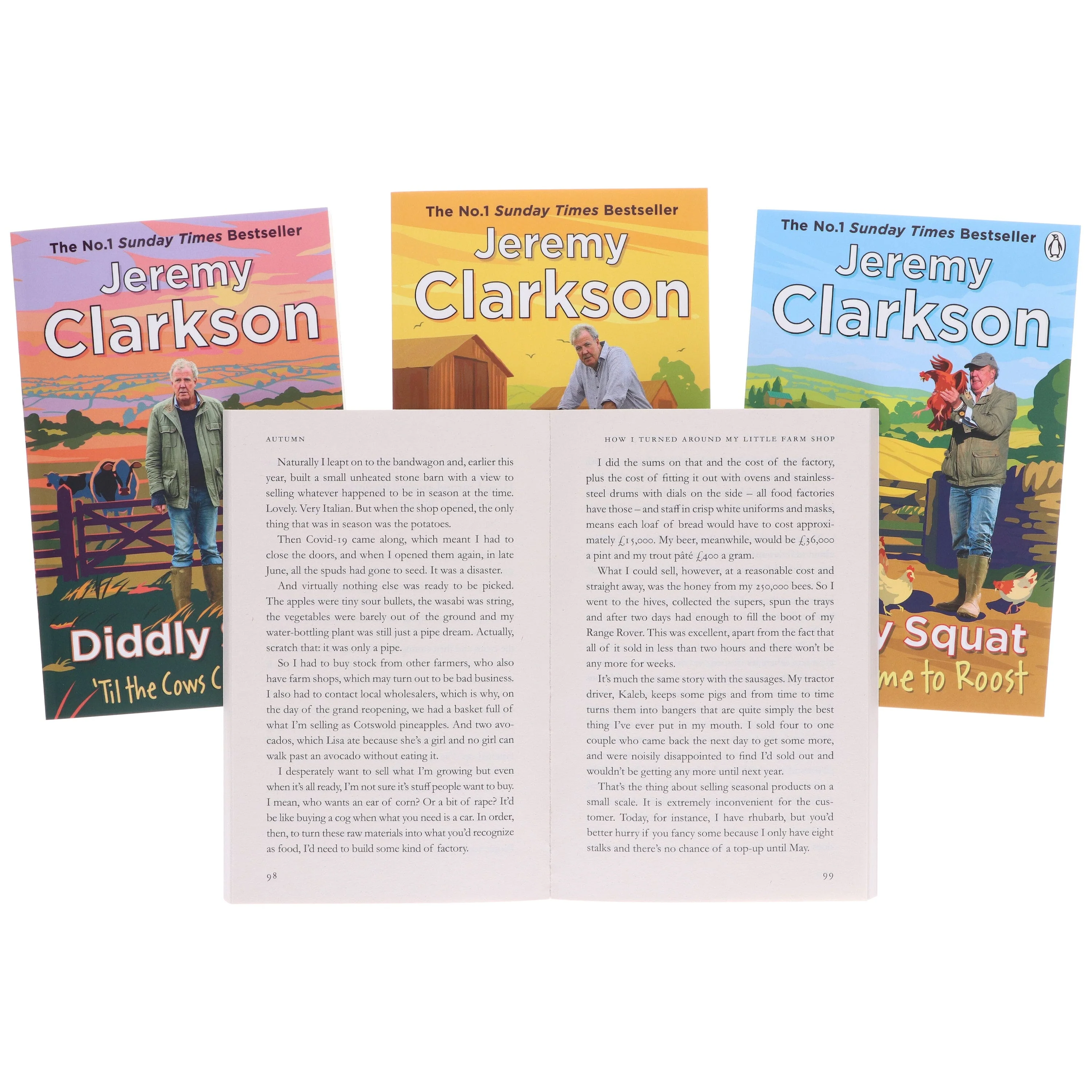 Diddly Squat Series By Jeremy Clarkson: 4 Books Collection Set - Fiction - Paperback - Image 7