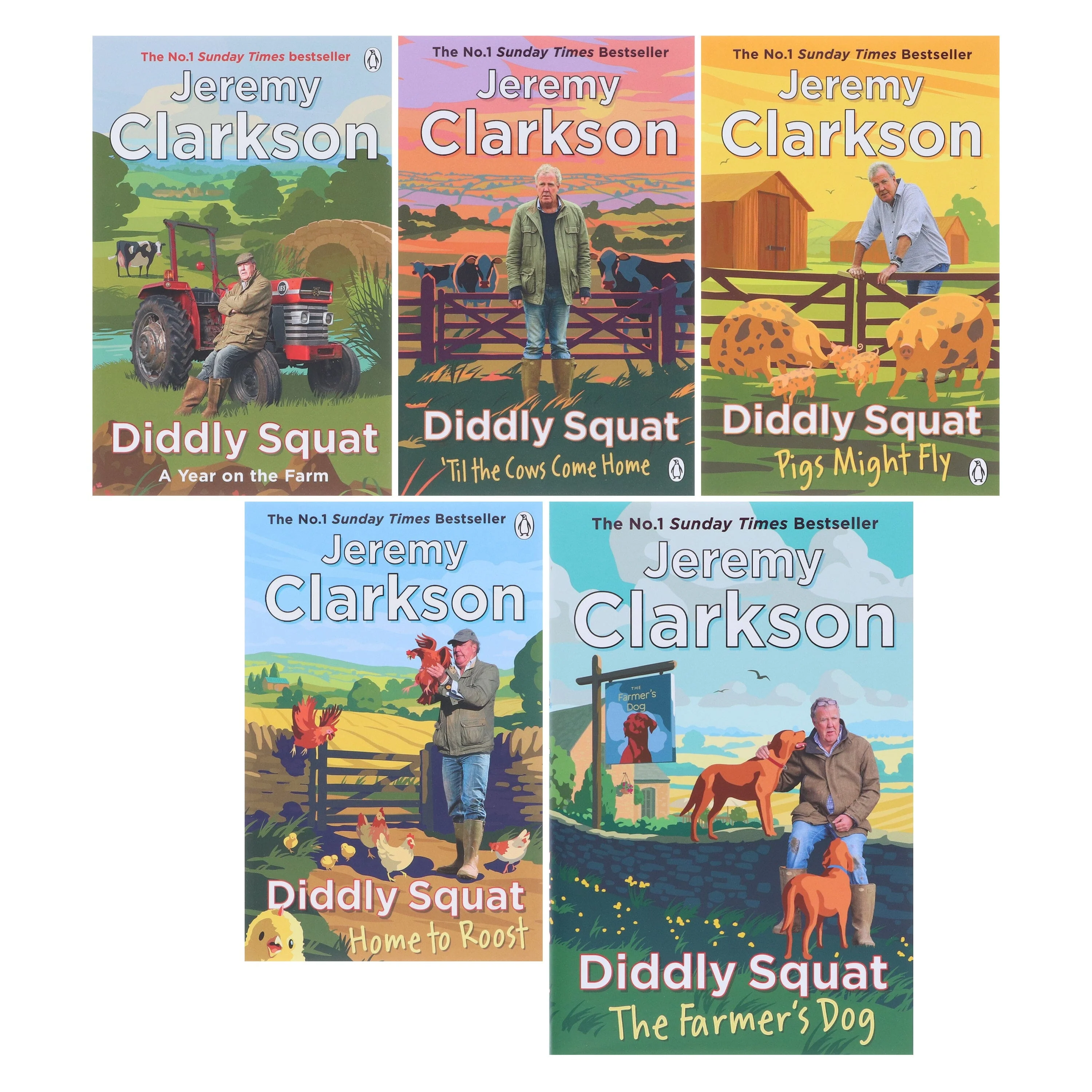 Diddly Squat Series By Jeremy Clarkson: 5 Books Collection Set - Fiction - Paperback/Hardback - Image 2