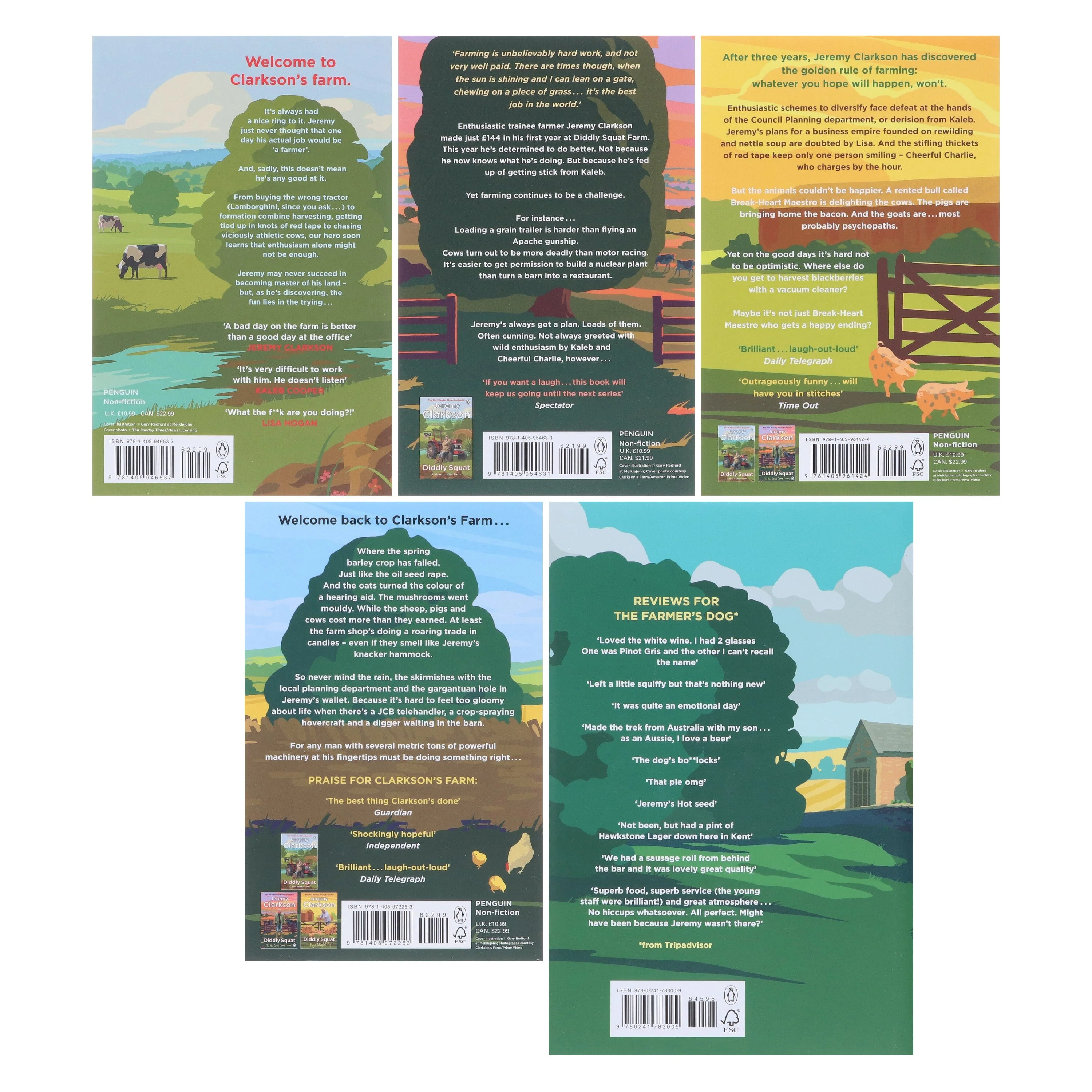 Diddly Squat Series By Jeremy Clarkson: 5 Books Collection Set - Fiction - Paperback/Hardback - Image 3