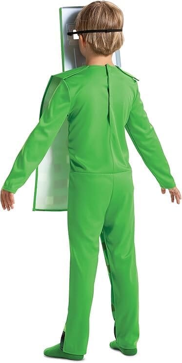 Disguise Minecraft Creeper Costume for Kids, Official Minecraft Product, Pixel Detailing, Includes Creeper Block Body and Creeper Headpiece - Image 4
