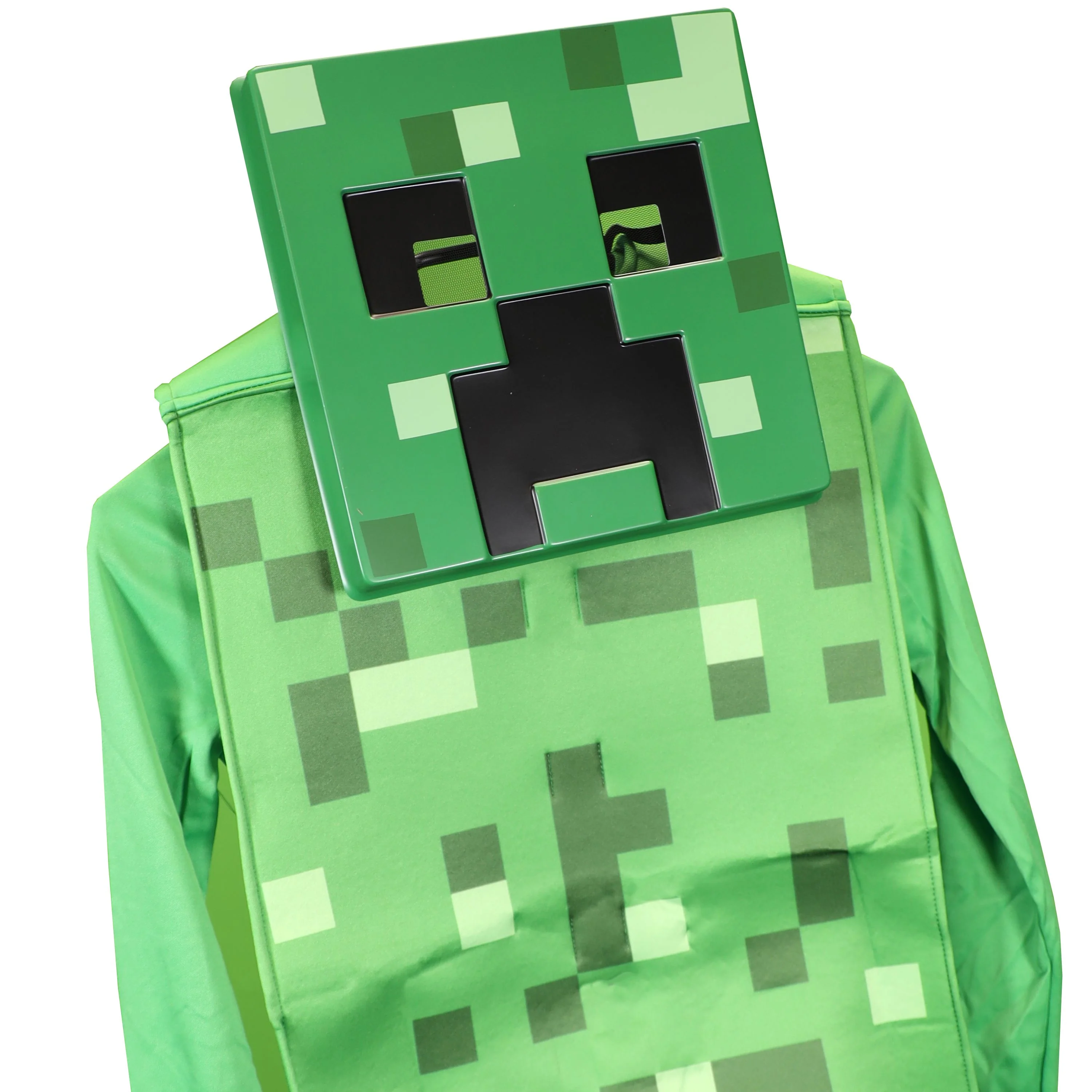 Disguise Minecraft Creeper Costume for Kids, Official Minecraft Product, Pixel Detailing, Includes Creeper Block Body and Creeper Headpiece - Image 6