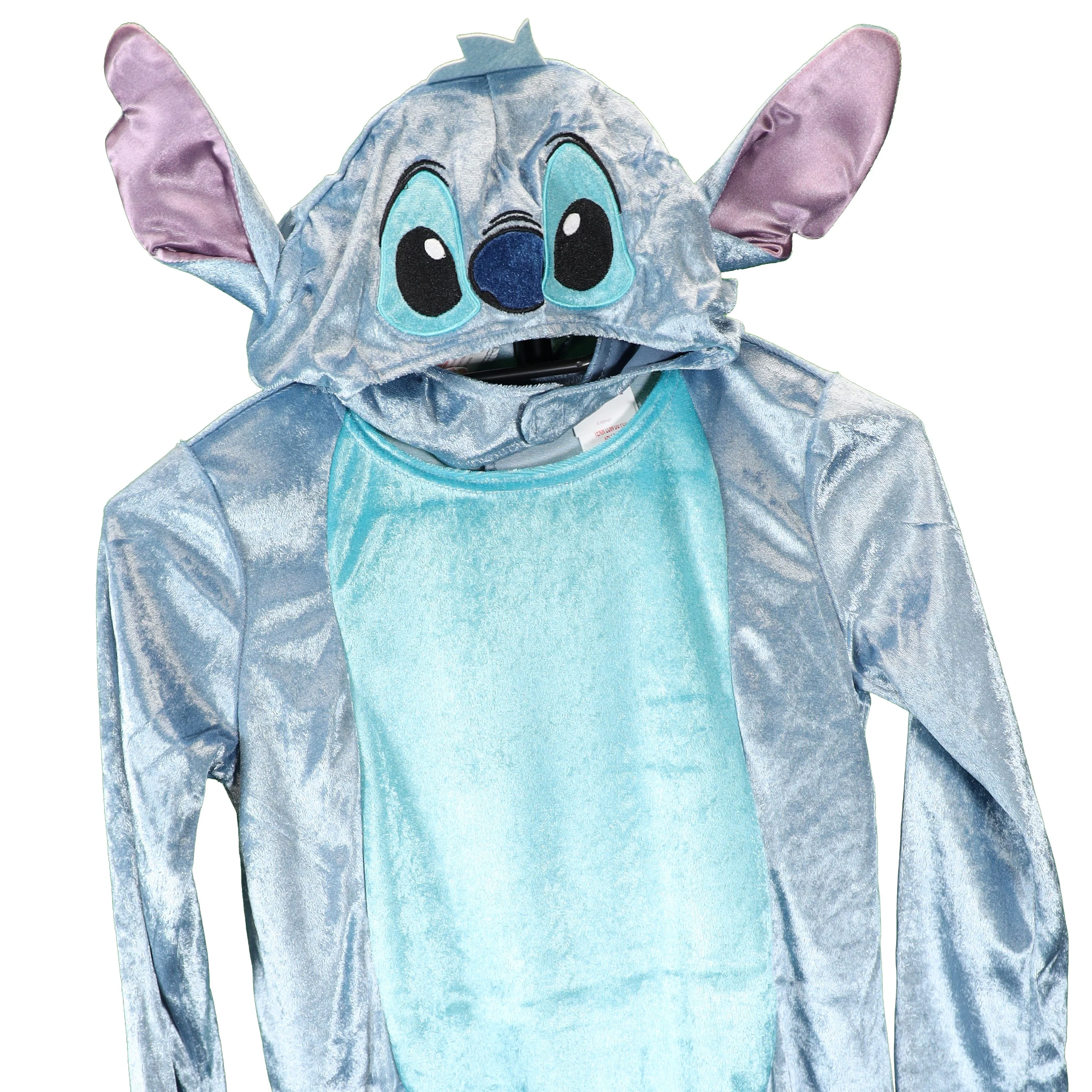 Disney Lilo & Stitch Fancy Dress for Kids: Stitch Jumpsuit for Kids Includes Hood with Dimensional Ears and Soft Fabric - Image 8