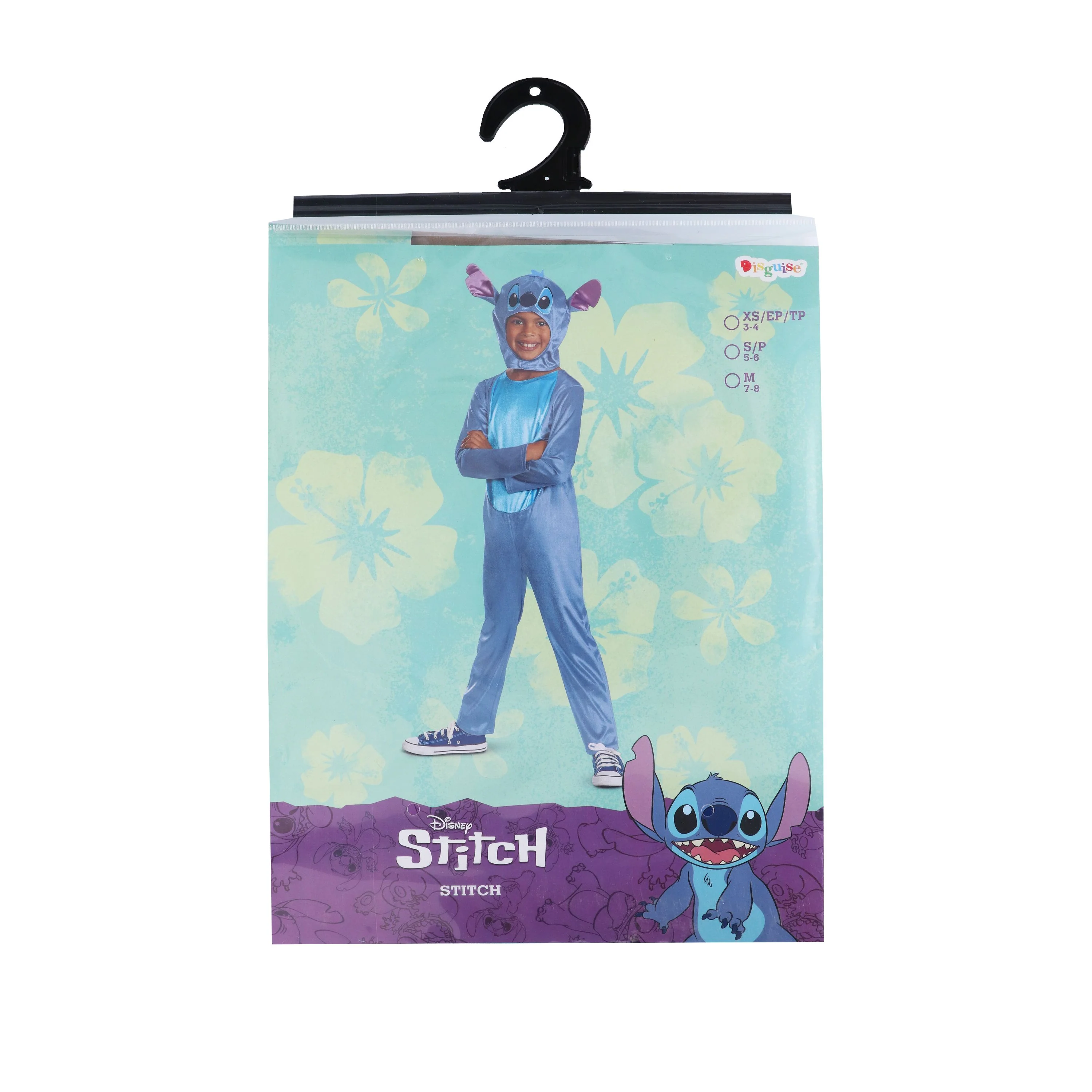 Disney Lilo & Stitch Fancy Dress for Kids: Stitch Jumpsuit for Kids Includes Hood with Dimensional Ears and Soft Fabric - Image 9