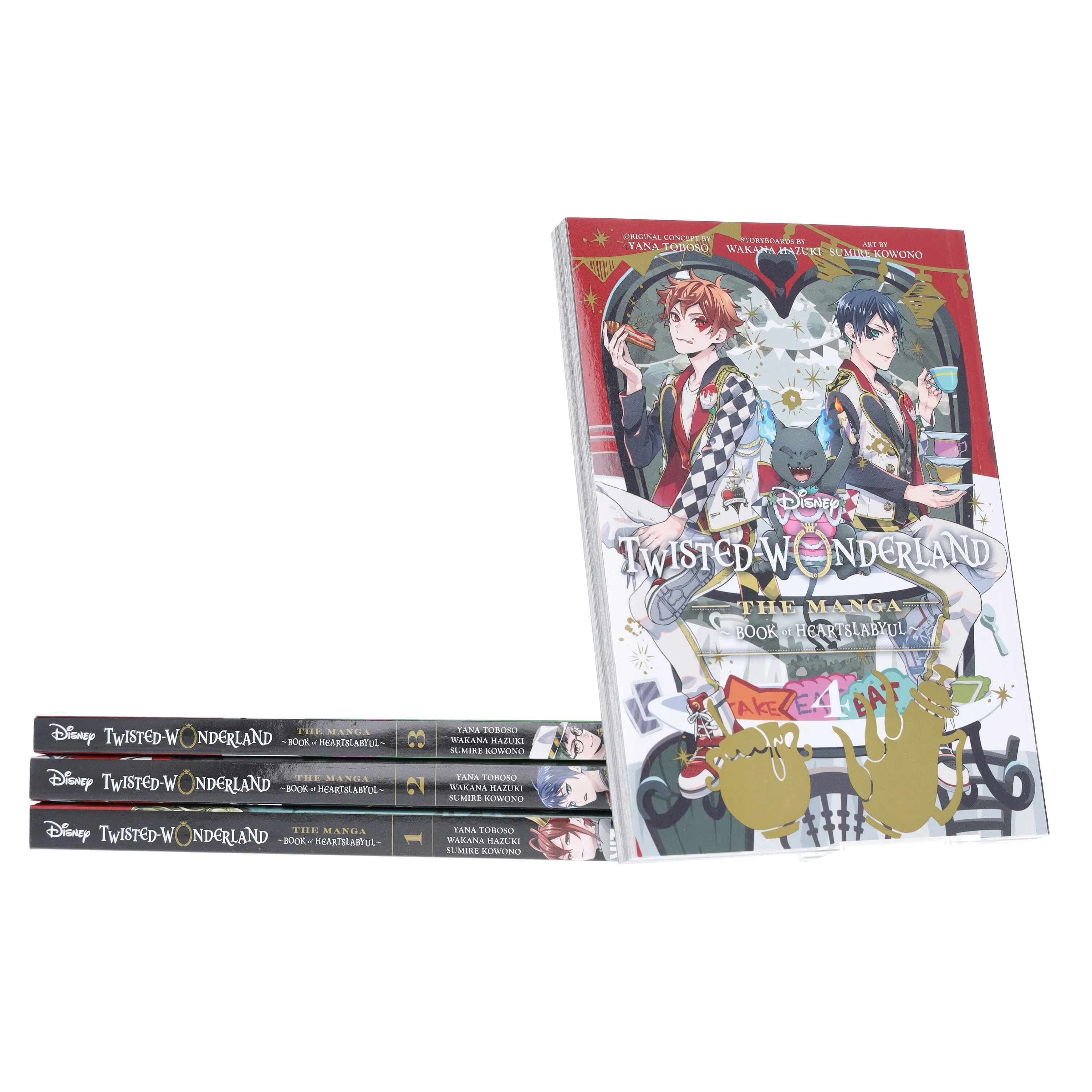Disney Twisted-Wonderland: The Manga - Book of Heartslabyul 4 Books Complete Box Set - Manga - Paperback - Image 4