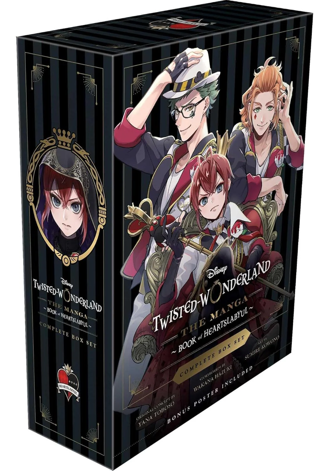 Disney Twisted-Wonderland: The Manga - Book of Heartslabyul 4 Books Complete Box Set - Manga - Paperback - Image 9