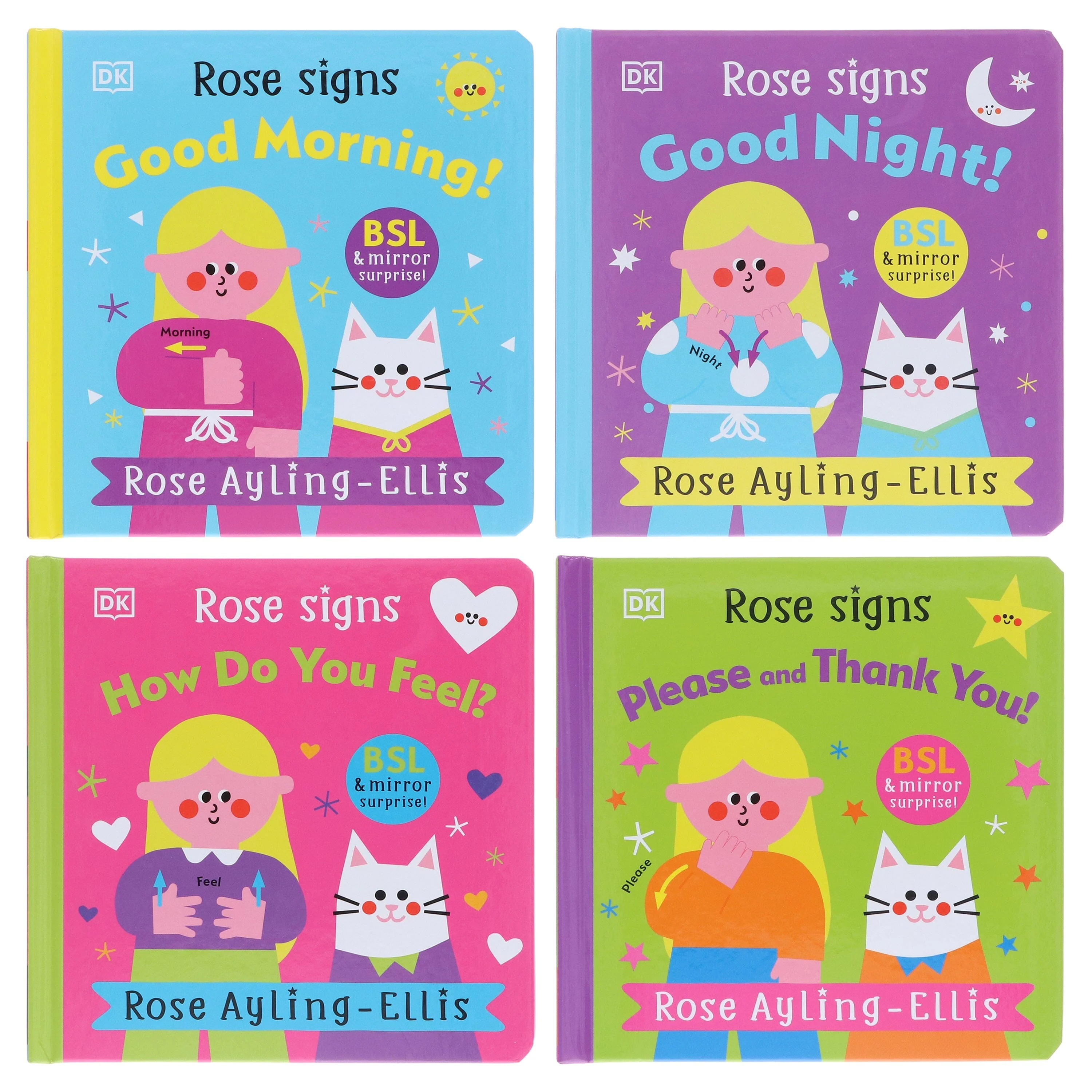 DK Rose Signs Series by Rose Ayling-Ellis Illustrated 4 Picture Books Collection Set - Ages 2-5 - Board Book - Image 2