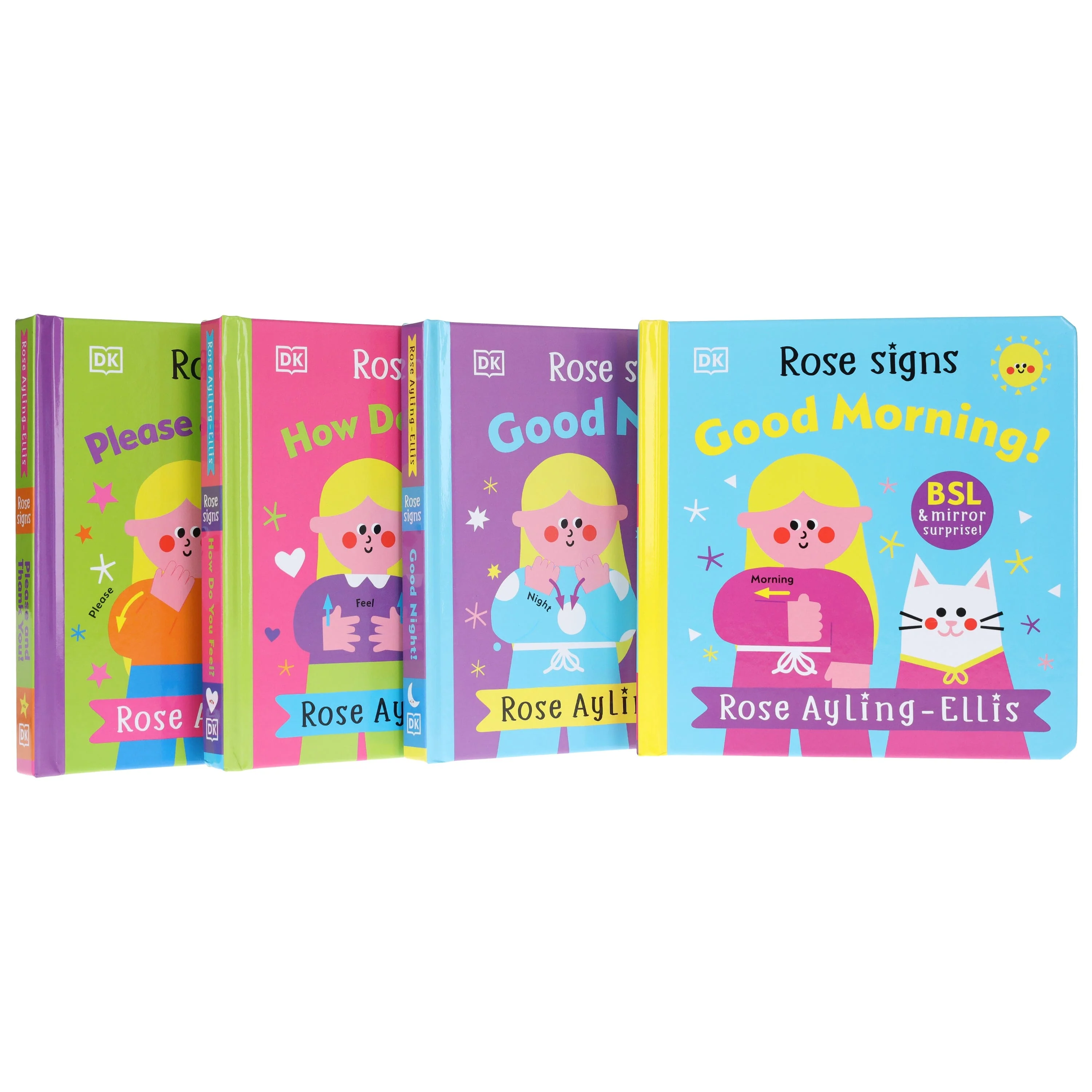 DK Rose Signs Series by Rose Ayling-Ellis Illustrated 4 Picture Books Collection Set - Ages 2-5 - Board Book - Image 4