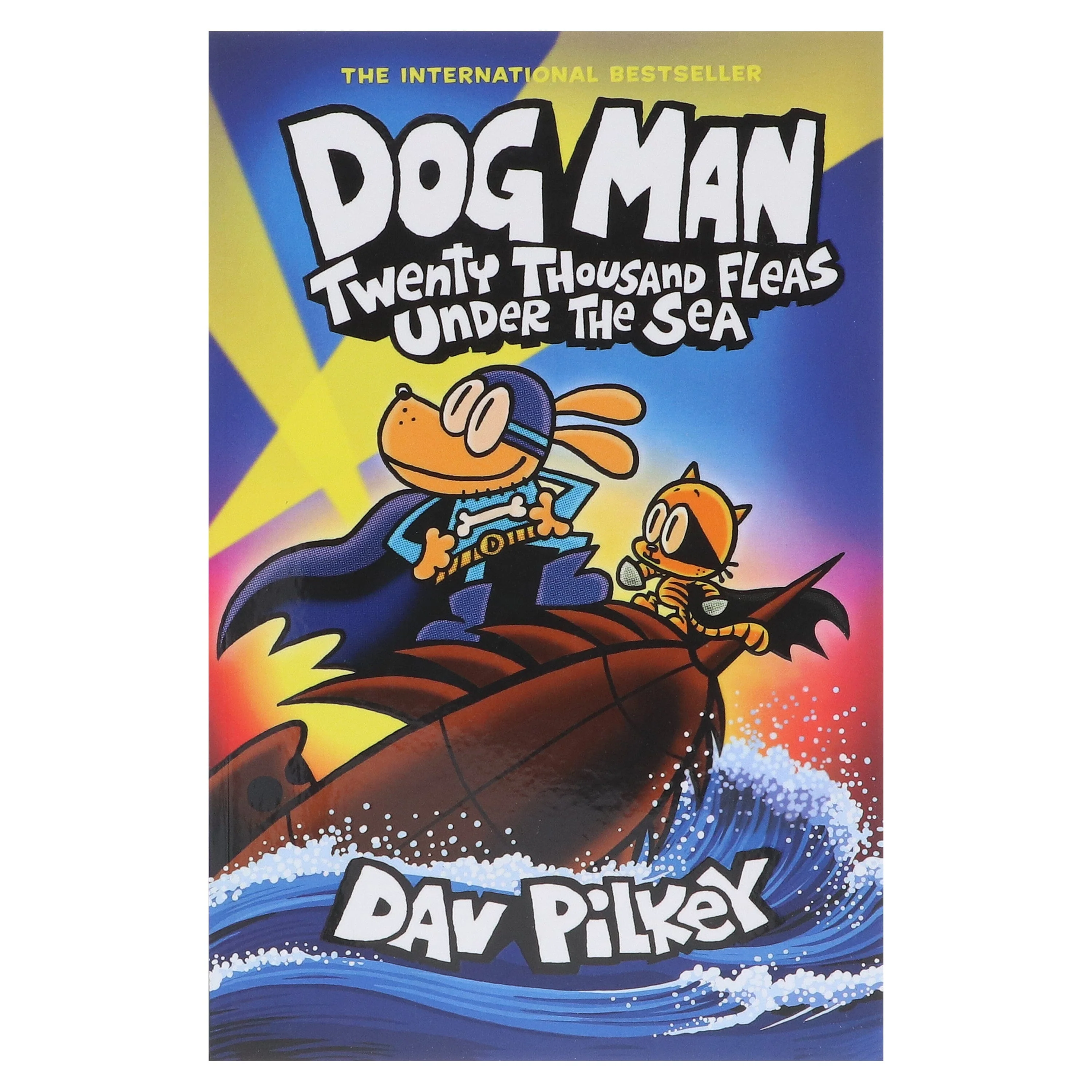 Dog Man 11: Twenty Thousand Fleas Under the Sea by Dav Pilkey - Ages 6-12 - Paperback - Image 2