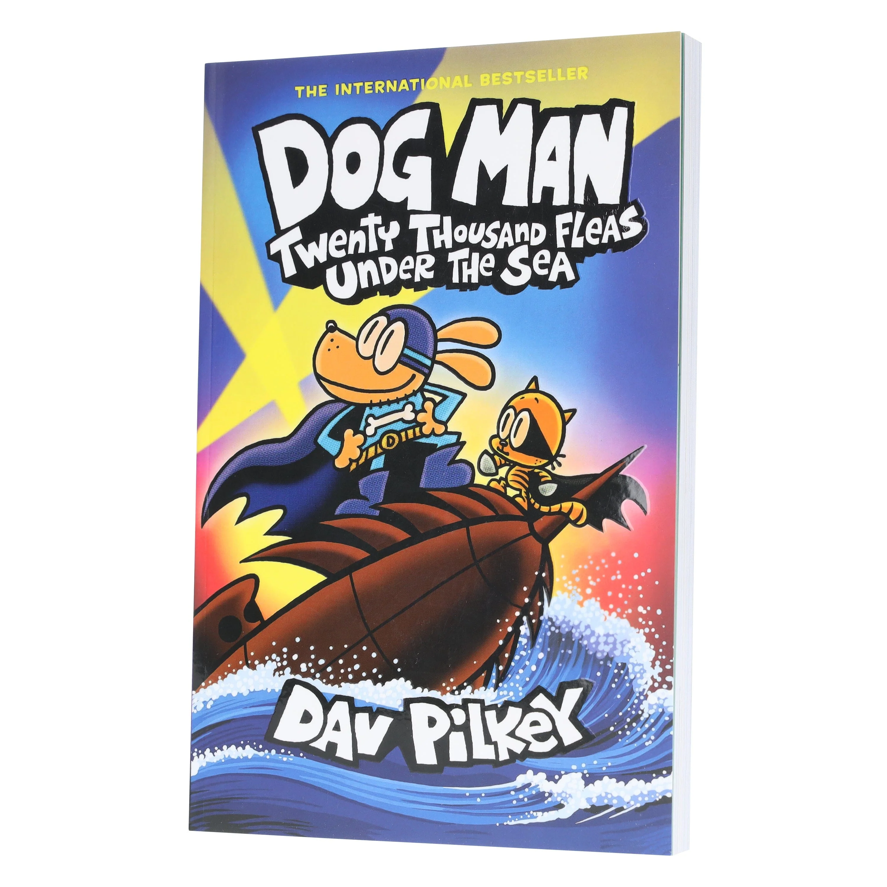 Dog Man 11: Twenty Thousand Fleas Under the Sea by Dav Pilkey - Ages 6-12 - Paperback - Image 4