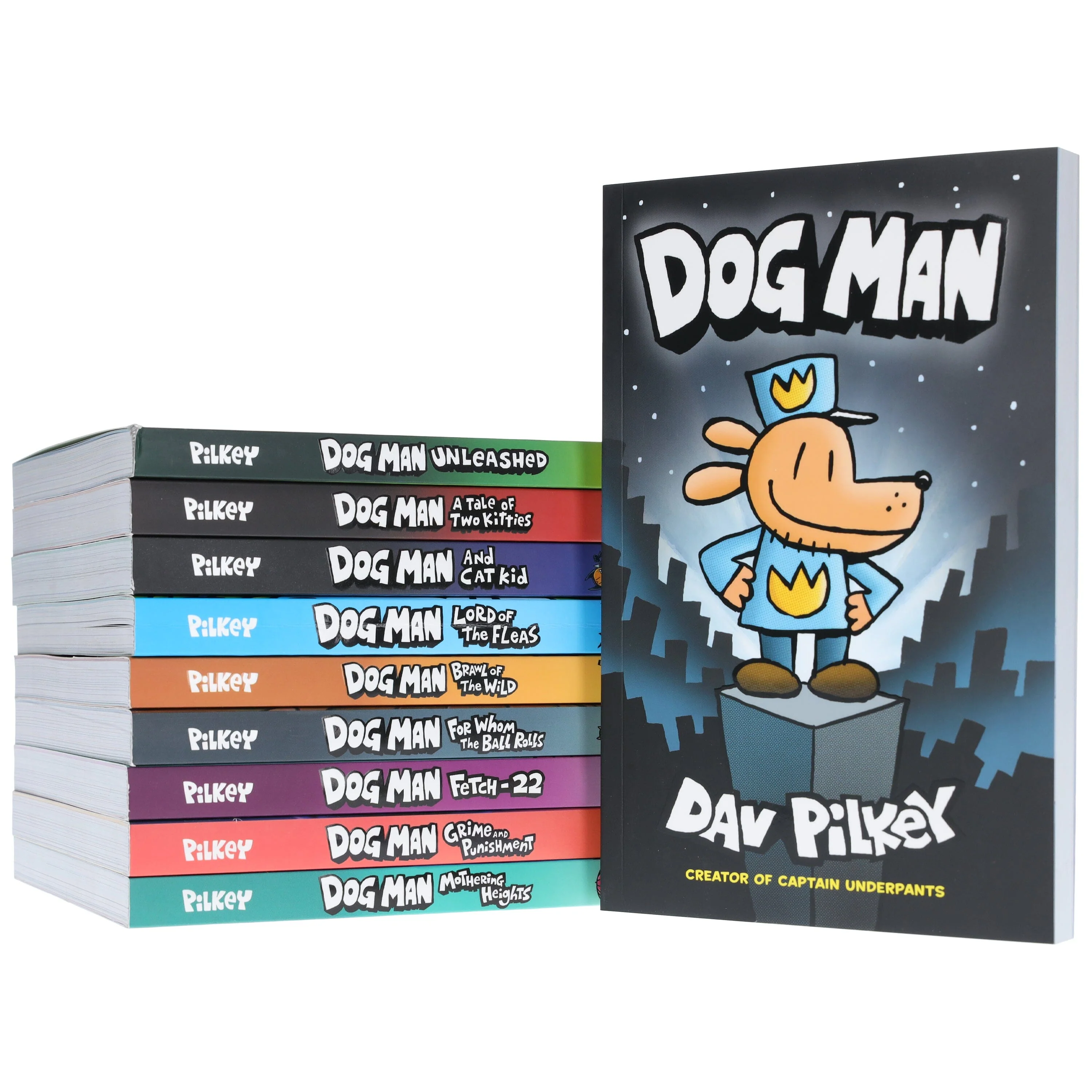 Dog Man by Dav Pilkey: Books 1-10 Collection Set - Ages 6-12 - Paperback - Image 4