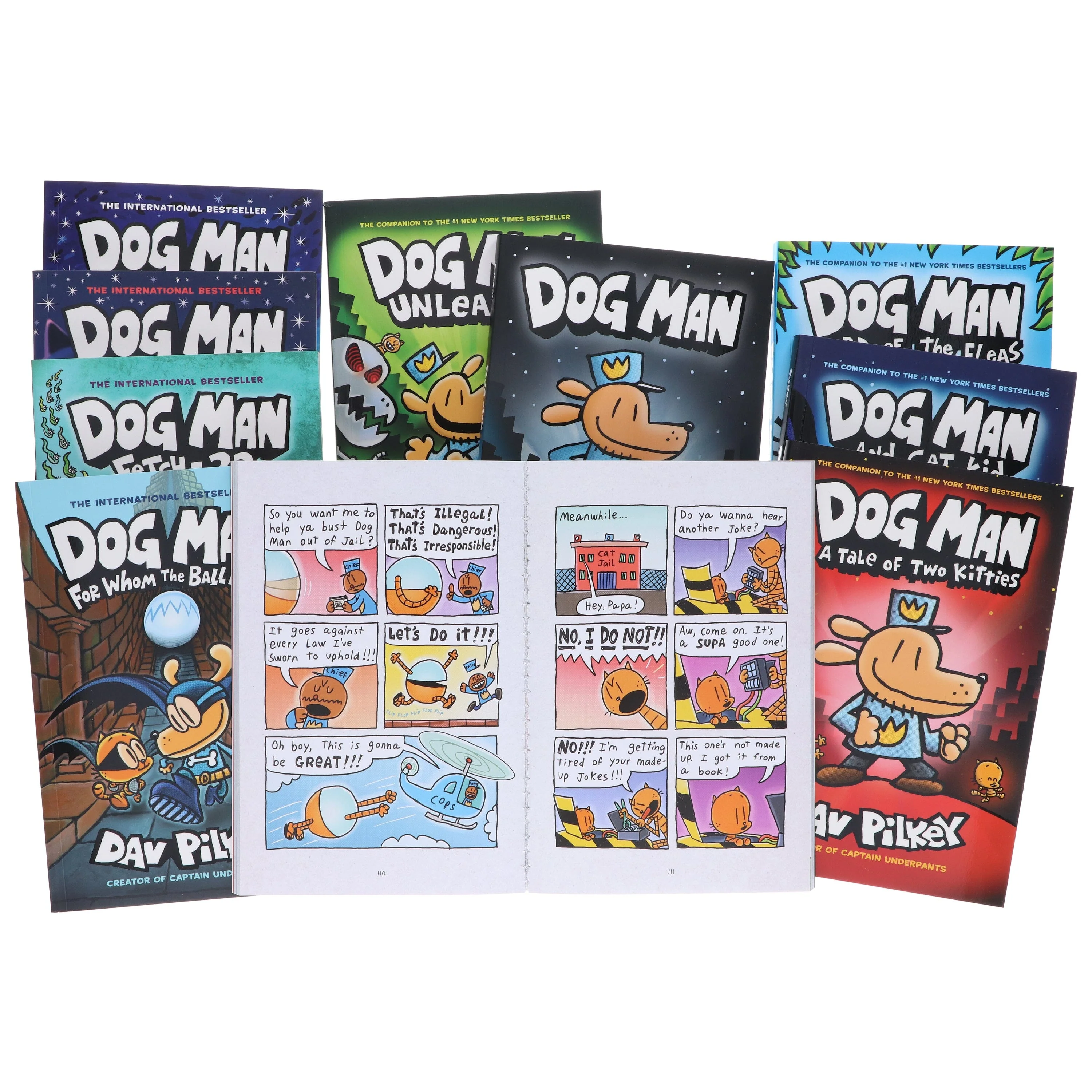 Dog Man by Dav Pilkey: Books 1-10 Collection Set - Ages 6-12 - Paperback - Image 6