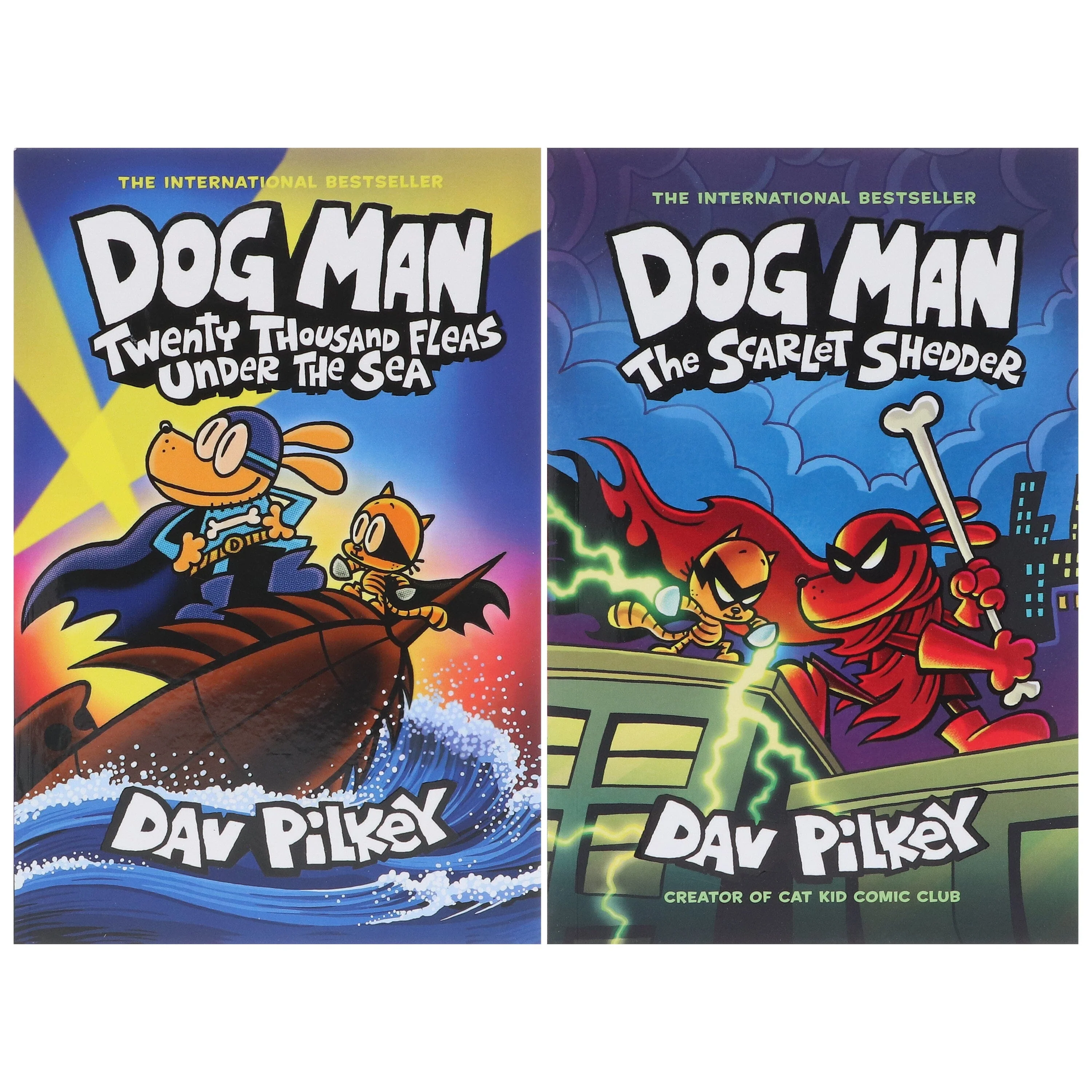Dog Man Series by Dav Pilkey (Book No. 11 & 12) Collection 2 Books Set- Ages 6-12 - Paperback - Image 2