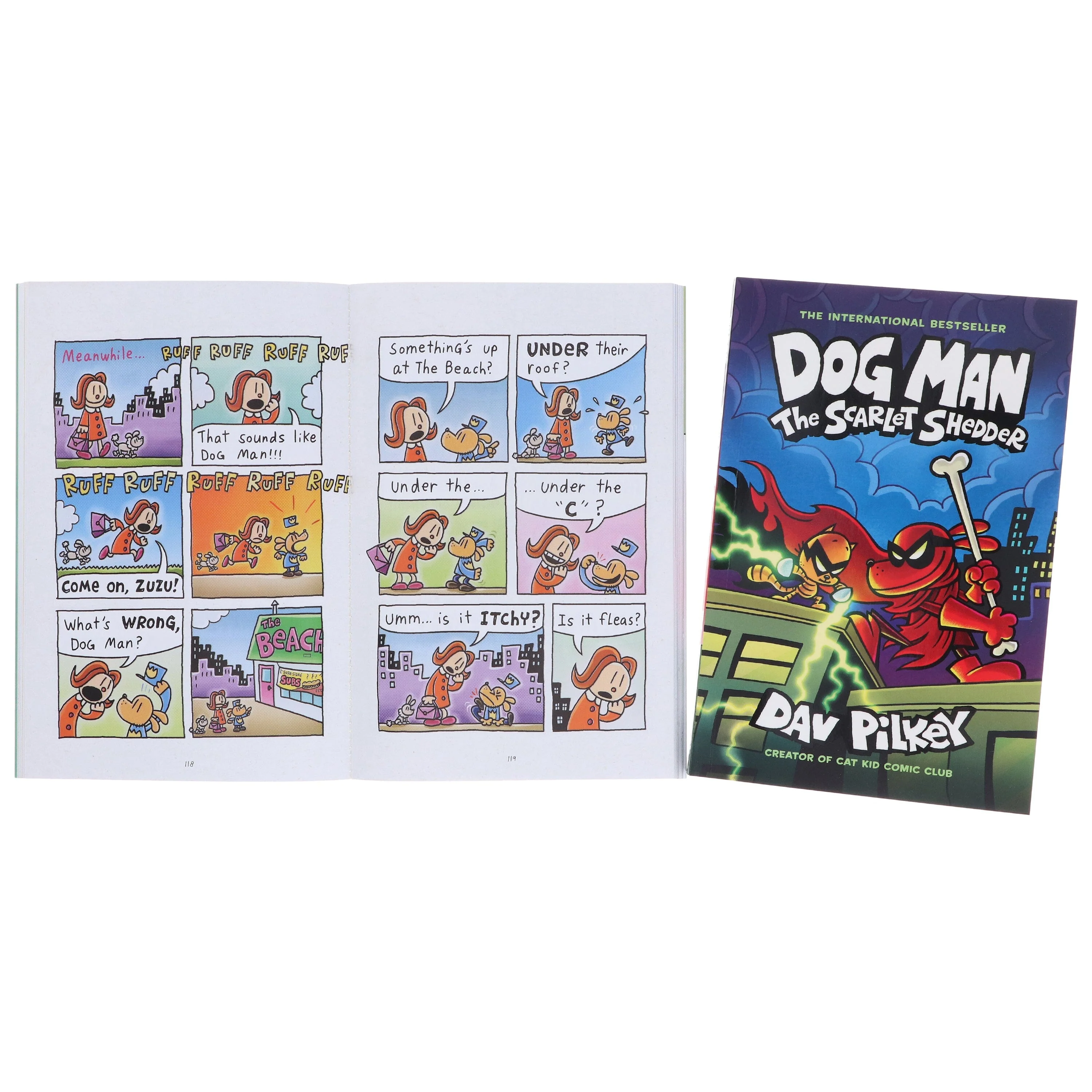 Dog Man Series by Dav Pilkey (Book No. 11 & 12) Collection 2 Books Set- Ages 6-12 - Paperback - Image 6