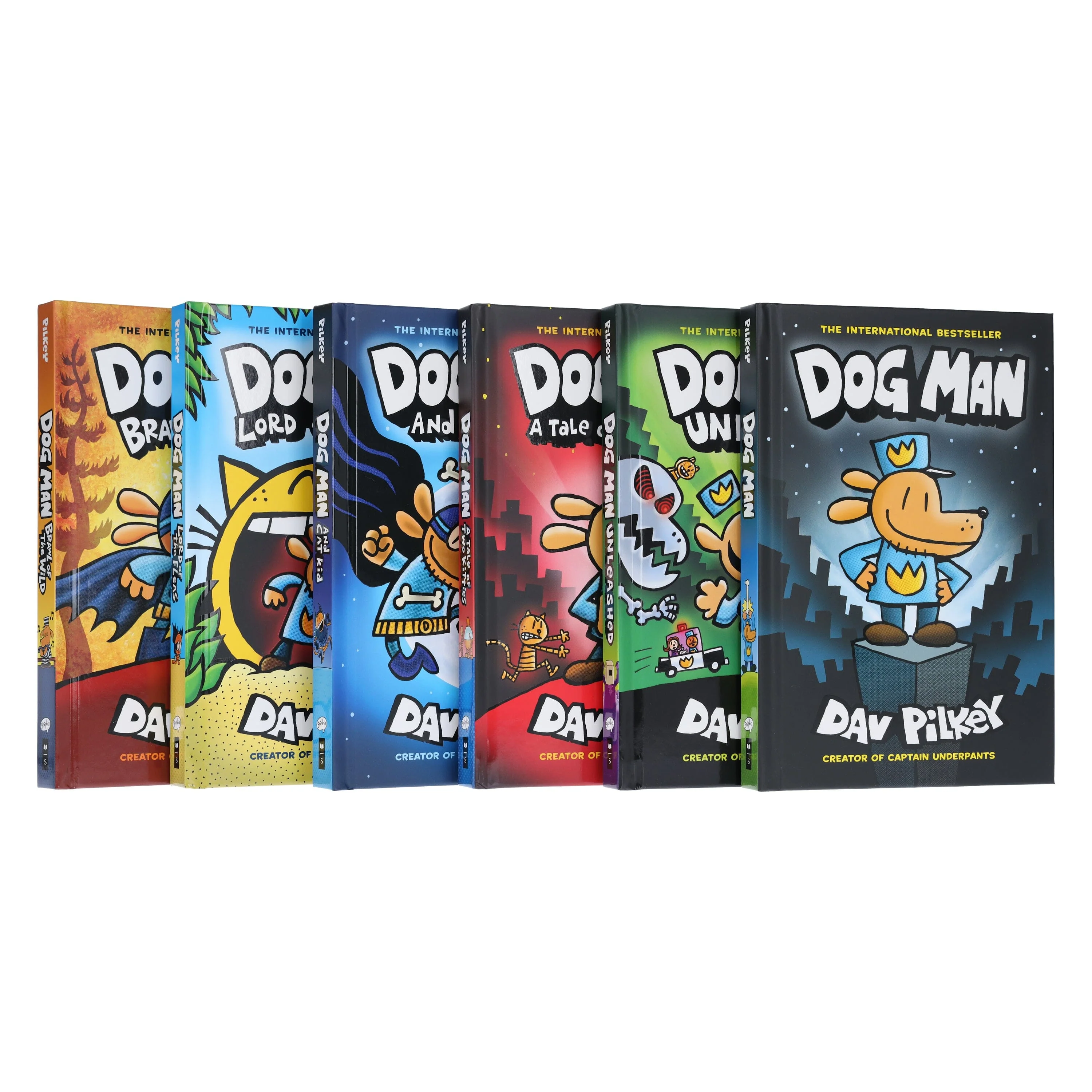 Dog Man: The Supa Epic Collection by Dav Pilkey 6 Books Box Set - Ages 7-9 - Hardback - Image 4