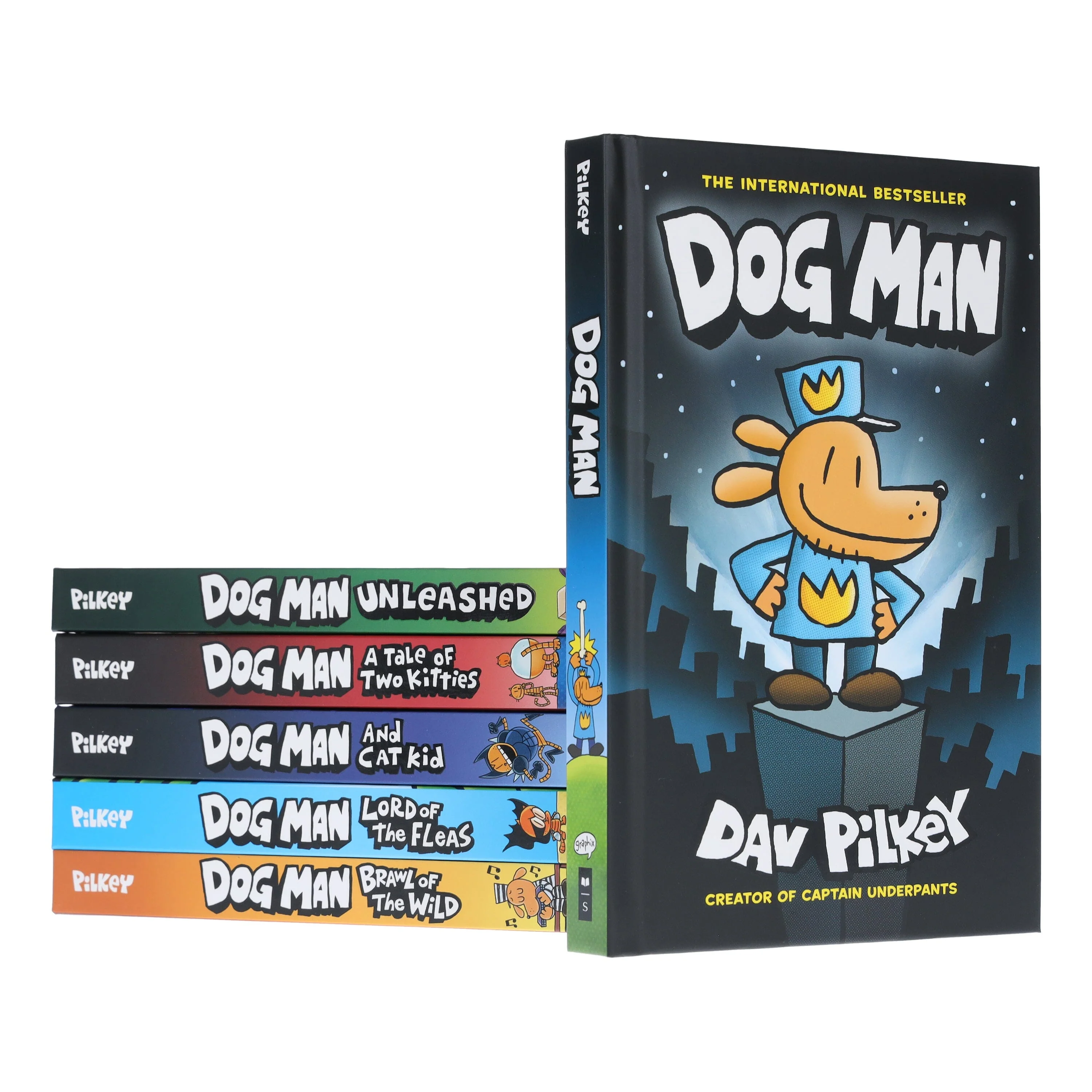Dog Man: The Supa Epic Collection by Dav Pilkey 6 Books Box Set - Ages 7-9 - Hardback - Image 5