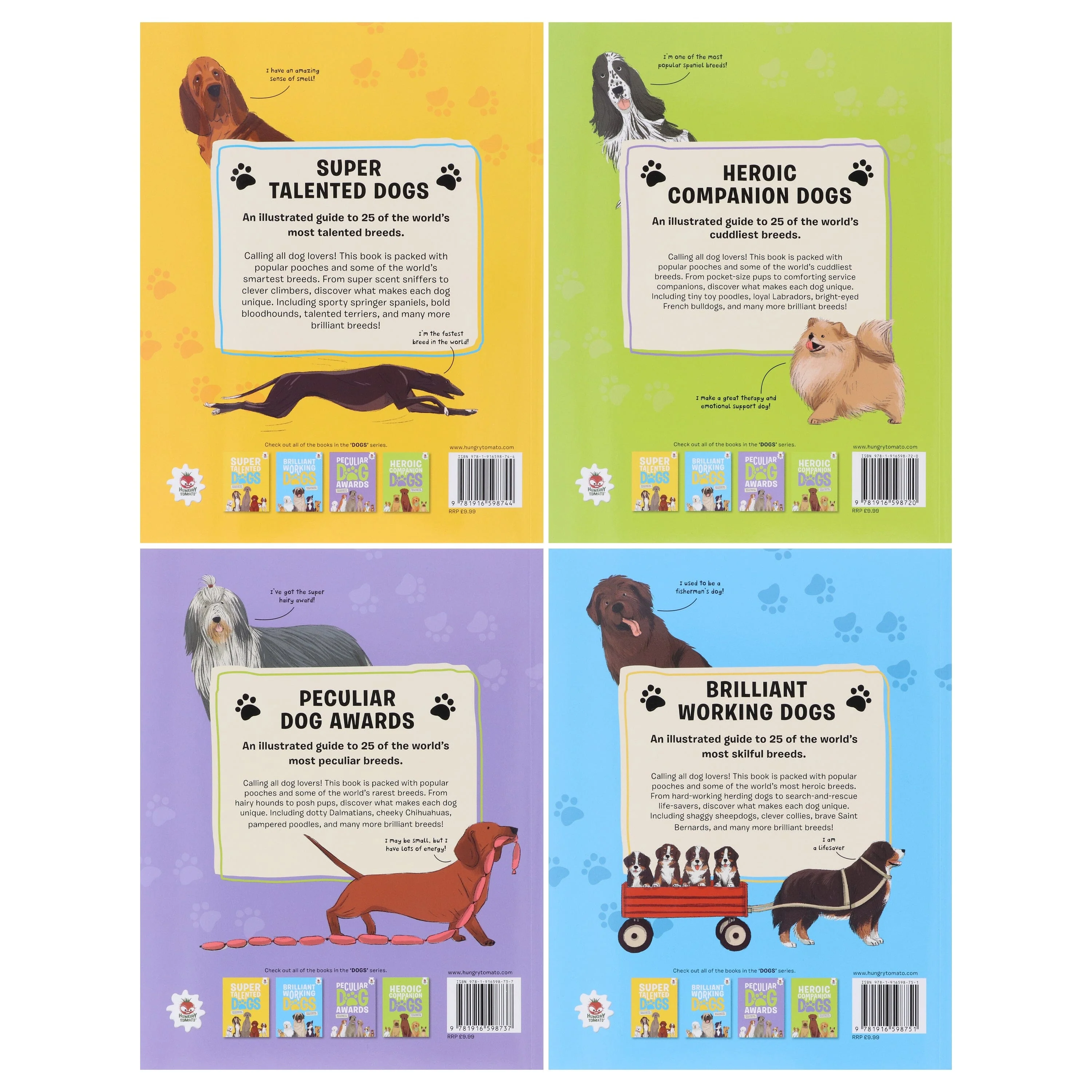 DOGS: Heroic Companion Dogs Series by Annabel Griffin Illustrated 4 Books Collection Set - Ages 6+ - Paperback - Image 2