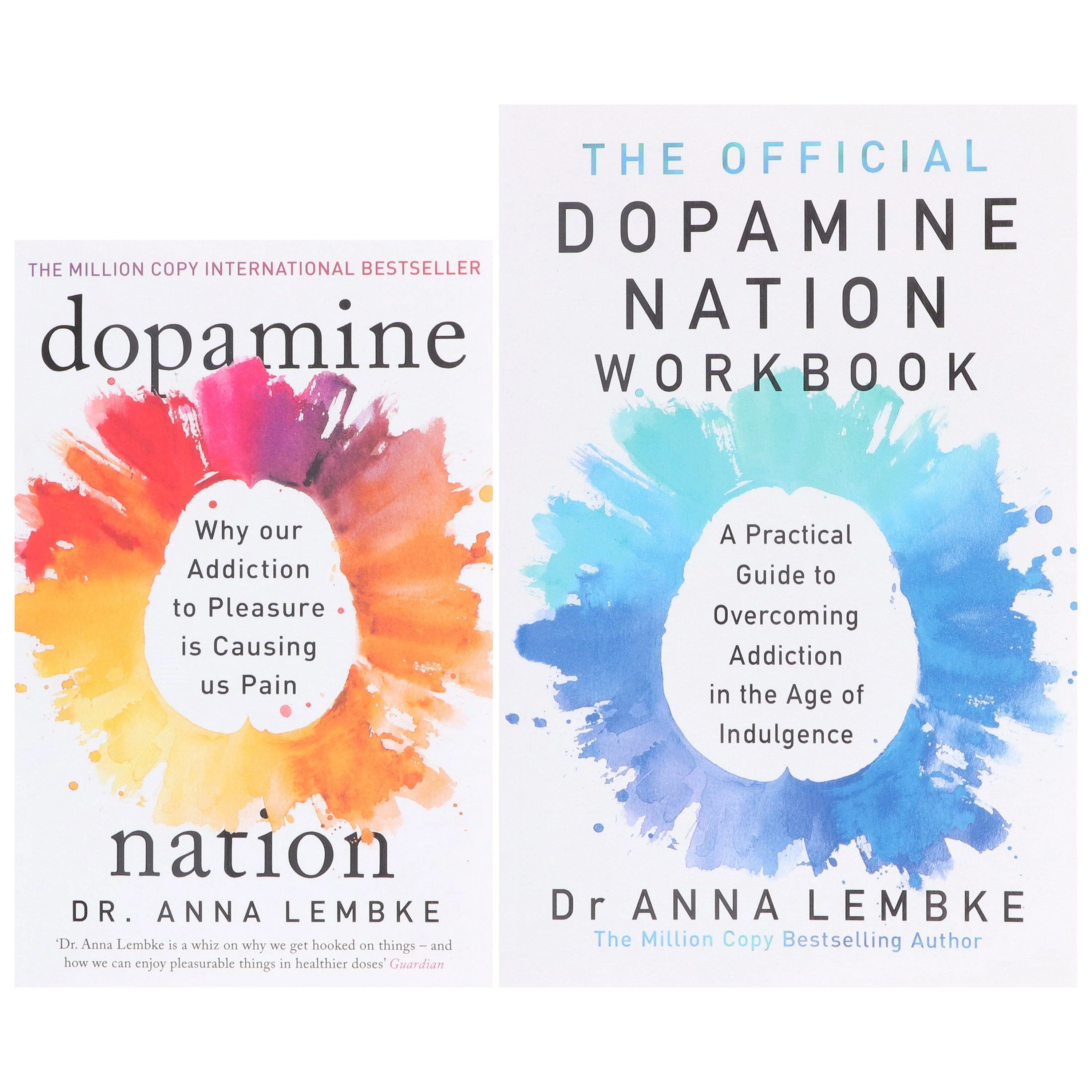 Dopamine Nation & The Official Dopamine Nation Workbook by Dr Anna Lembke 2 Books Collection Set - Non Fiction - Paperback - Image 2