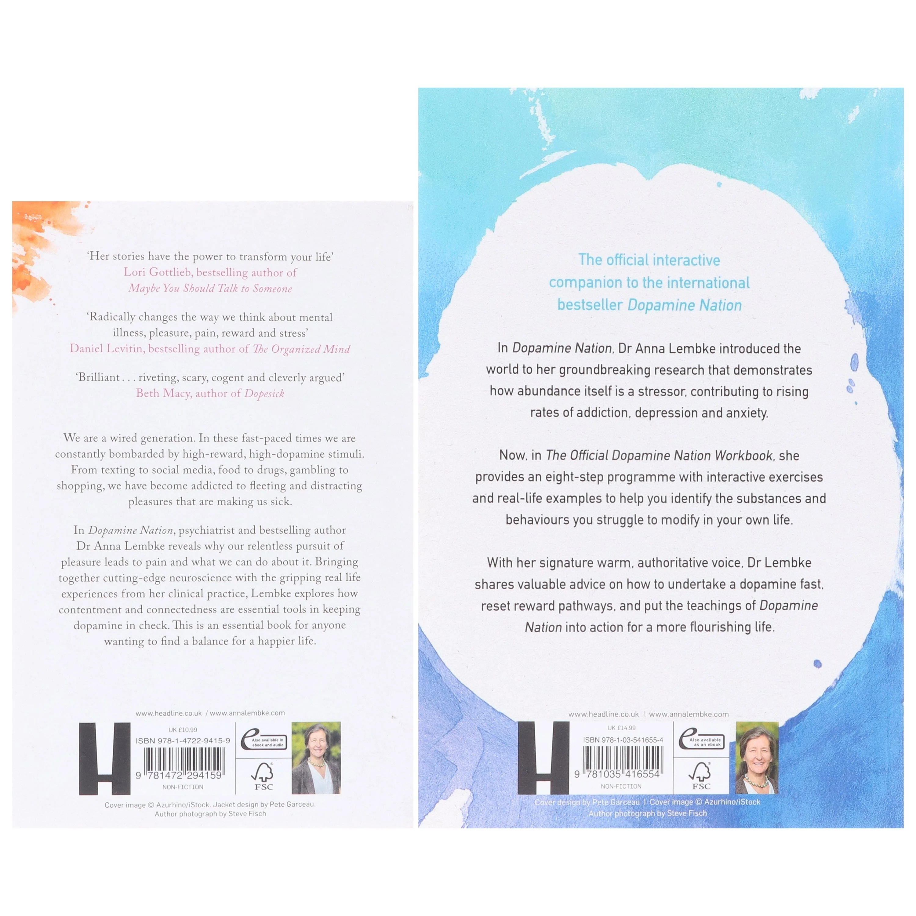 Dopamine Nation & The Official Dopamine Nation Workbook by Dr Anna Lembke 2 Books Collection Set - Non Fiction - Paperback - Image 3