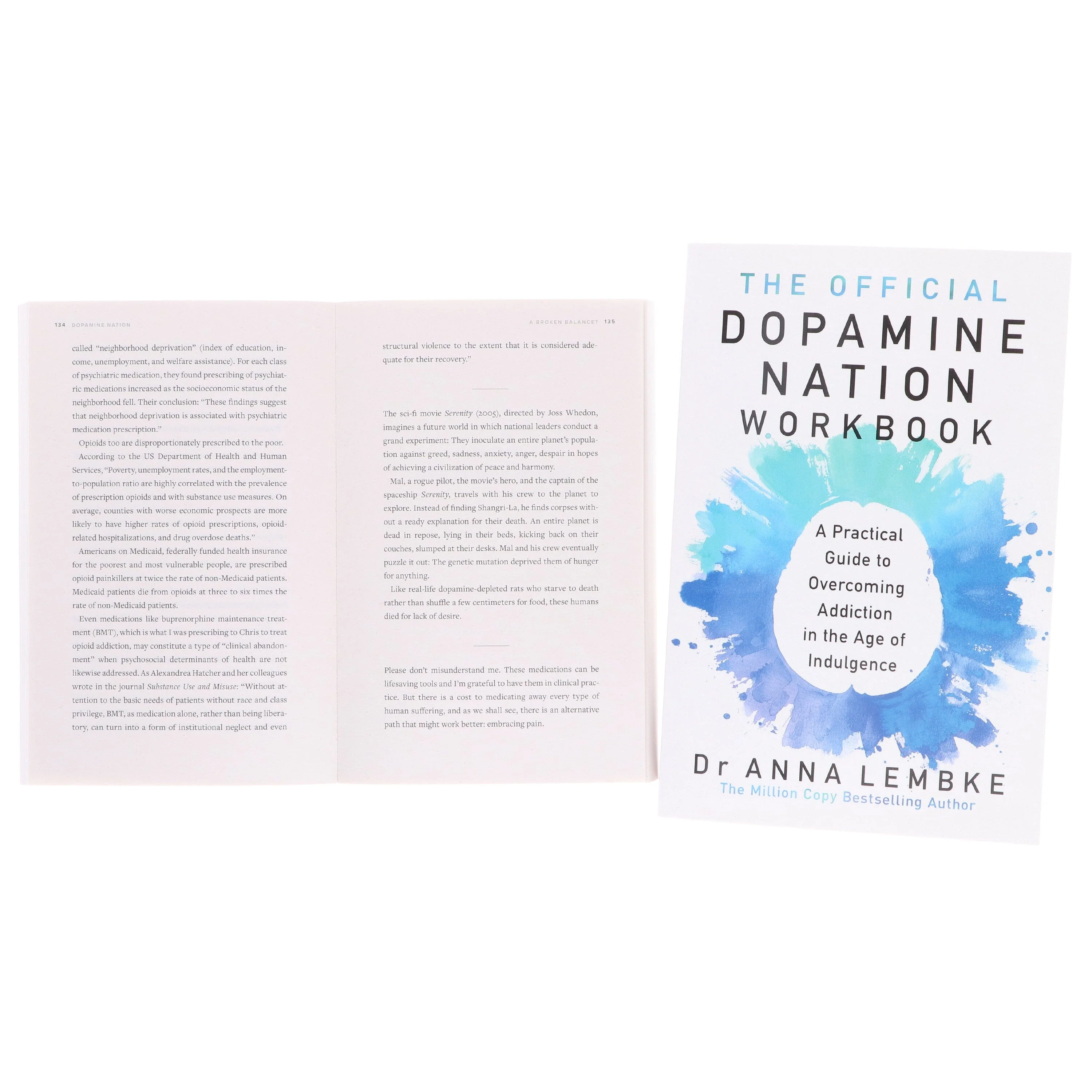 Dopamine Nation & The Official Dopamine Nation Workbook by Dr Anna Lembke 2 Books Collection Set - Non Fiction - Paperback - Image 5