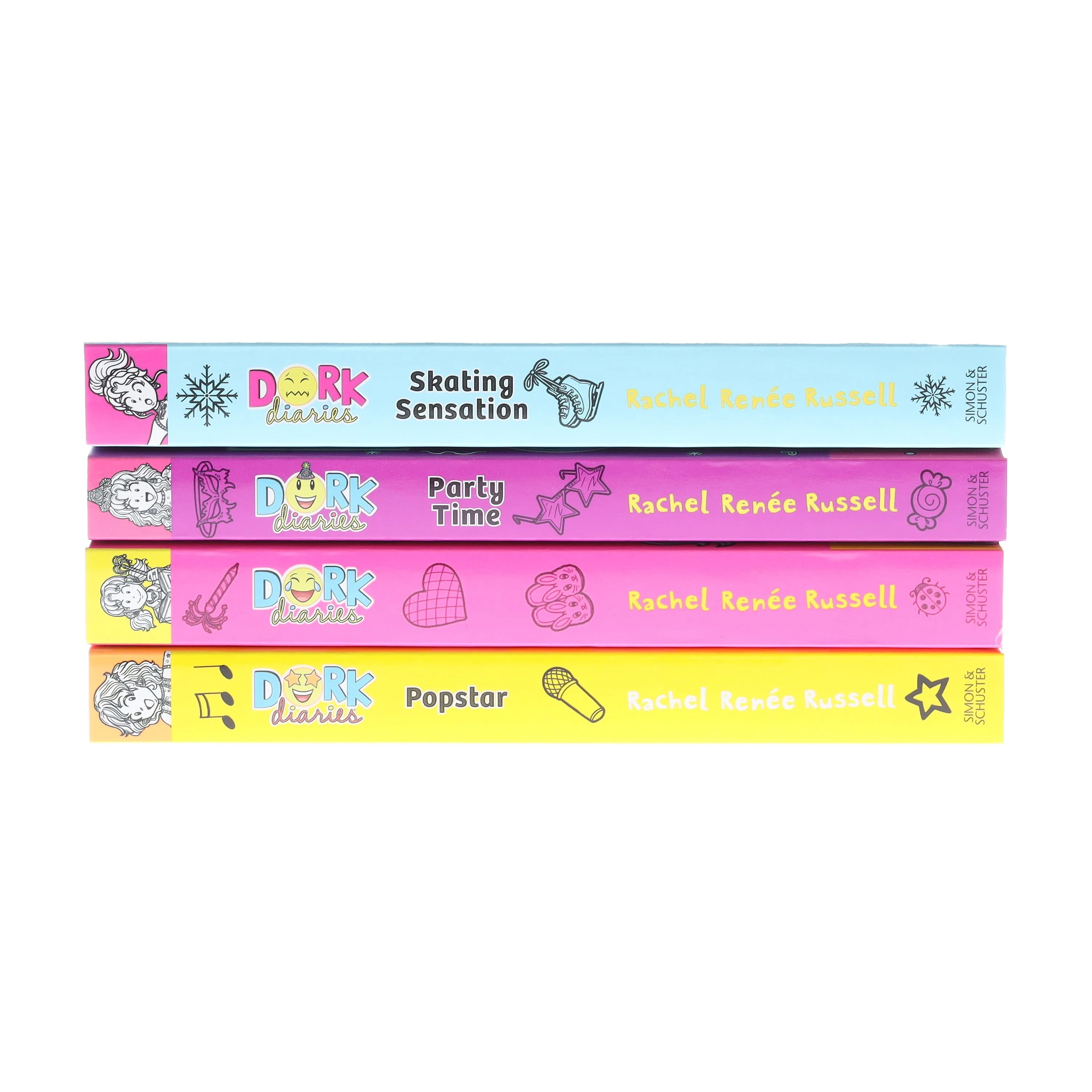 Dork Diaries Series (Book 1-4) By Rachel Renee Russell 4 Books Collection Set - Ages 9-14 - Paperback - Image 5