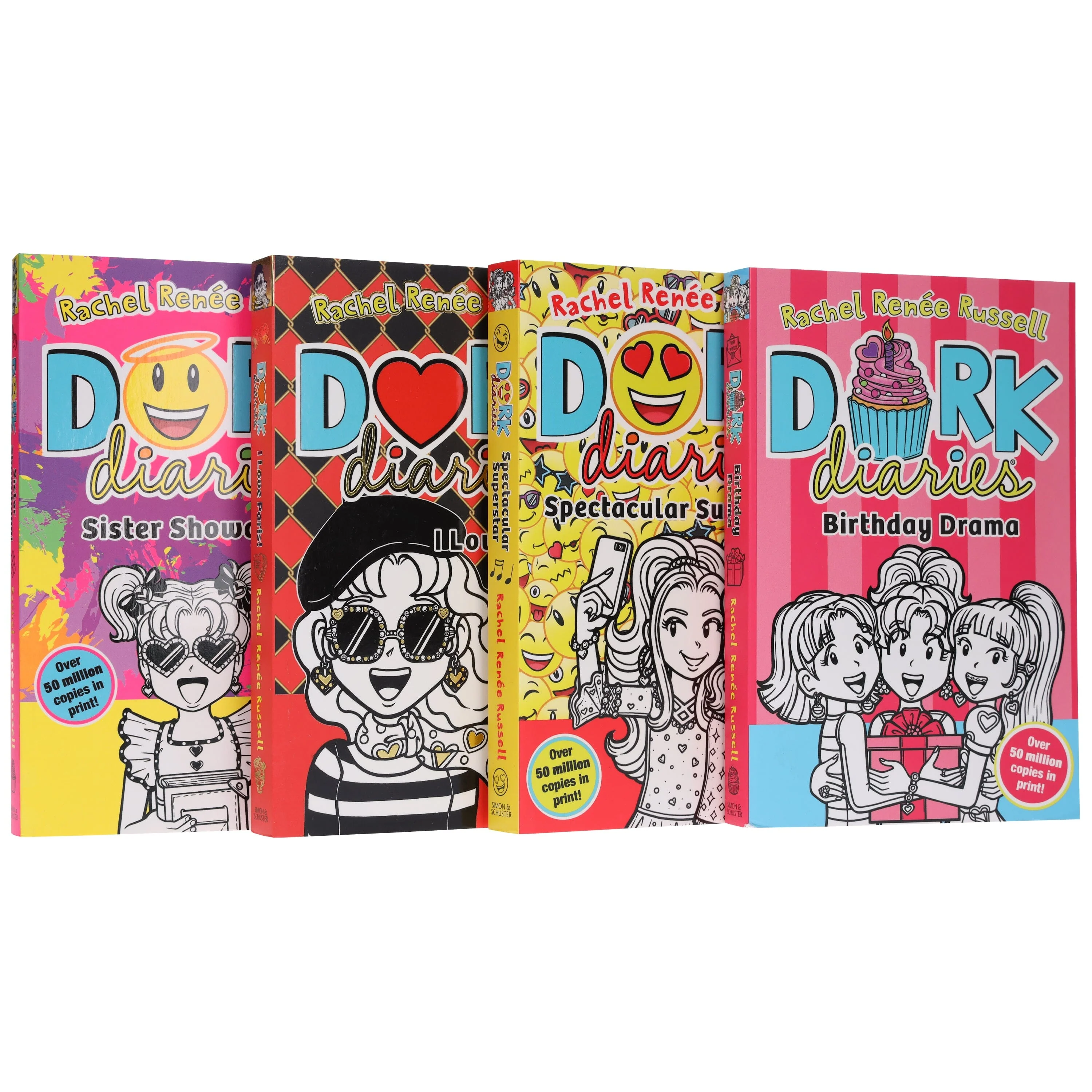 Dork Diaries Series (Vol. 13-16) By Rachel Renee Russell 4 Books Collection Set - Ages 9-11 - Paperback - Image 5